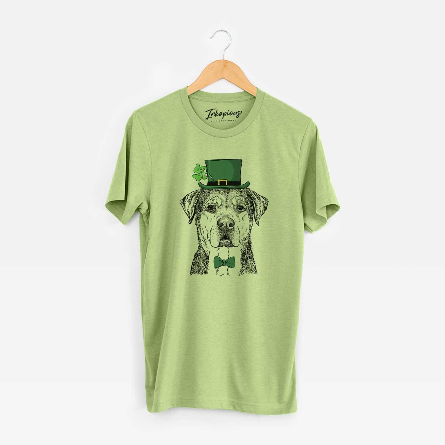 St. Patrick's Gus the Rottweiler Mix - Unisex Crewneck