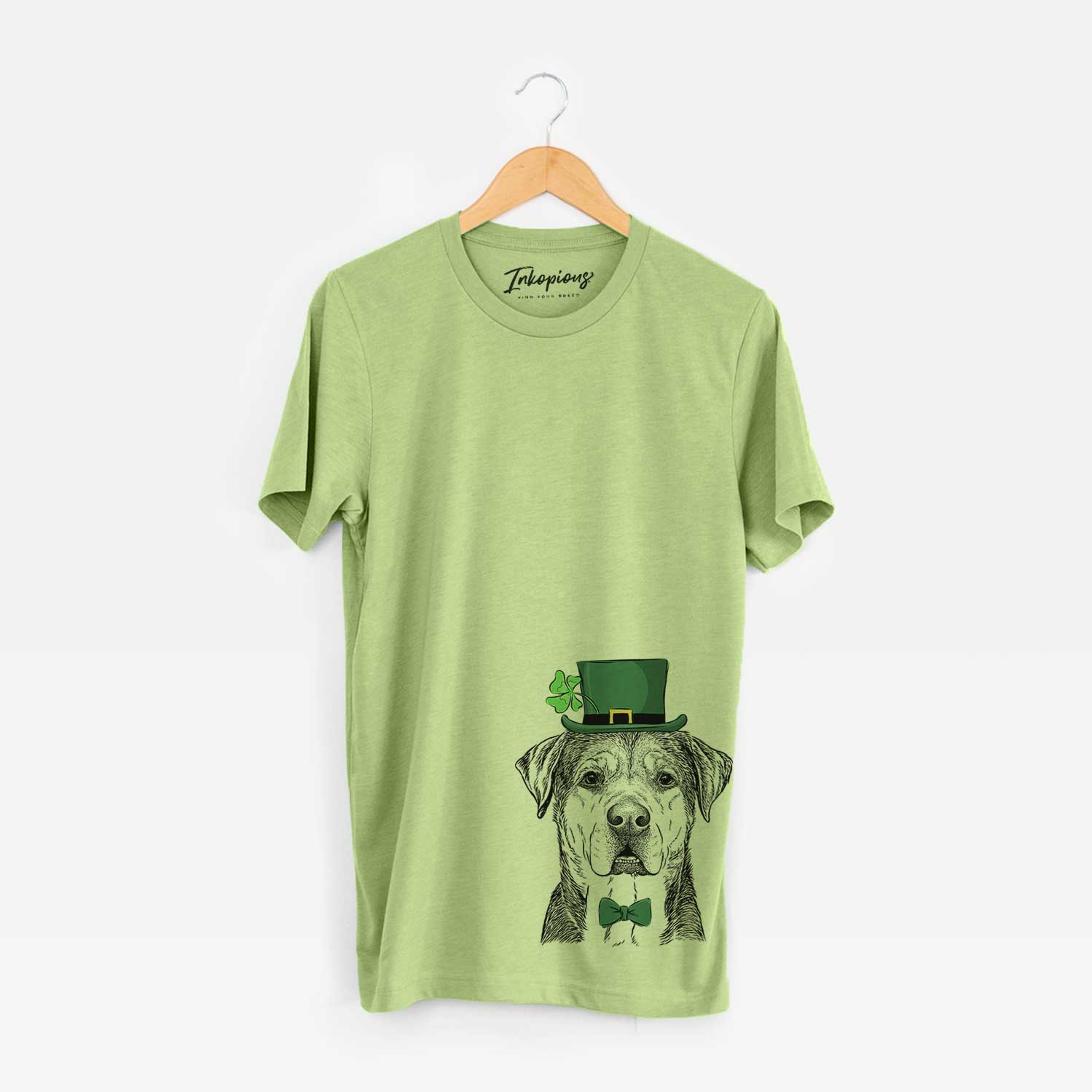 St. Patrick's Gus the Rottweiler Mix - Unisex Crewneck