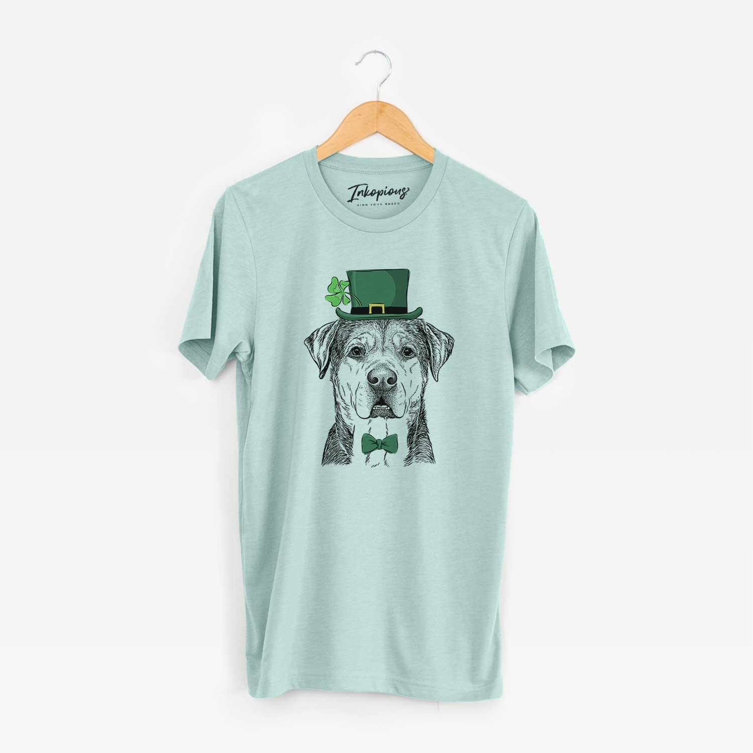 St. Patrick's Gus the Rottweiler Mix - Unisex Crewneck