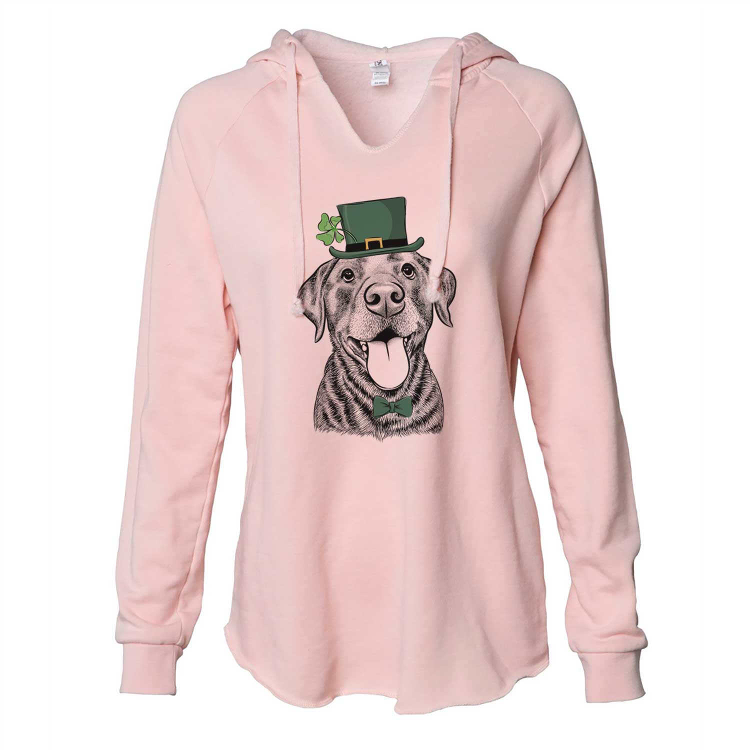 St. Patrick's Gwen the Labrador Retriever - Cali Wave Hooded Sweatshirt