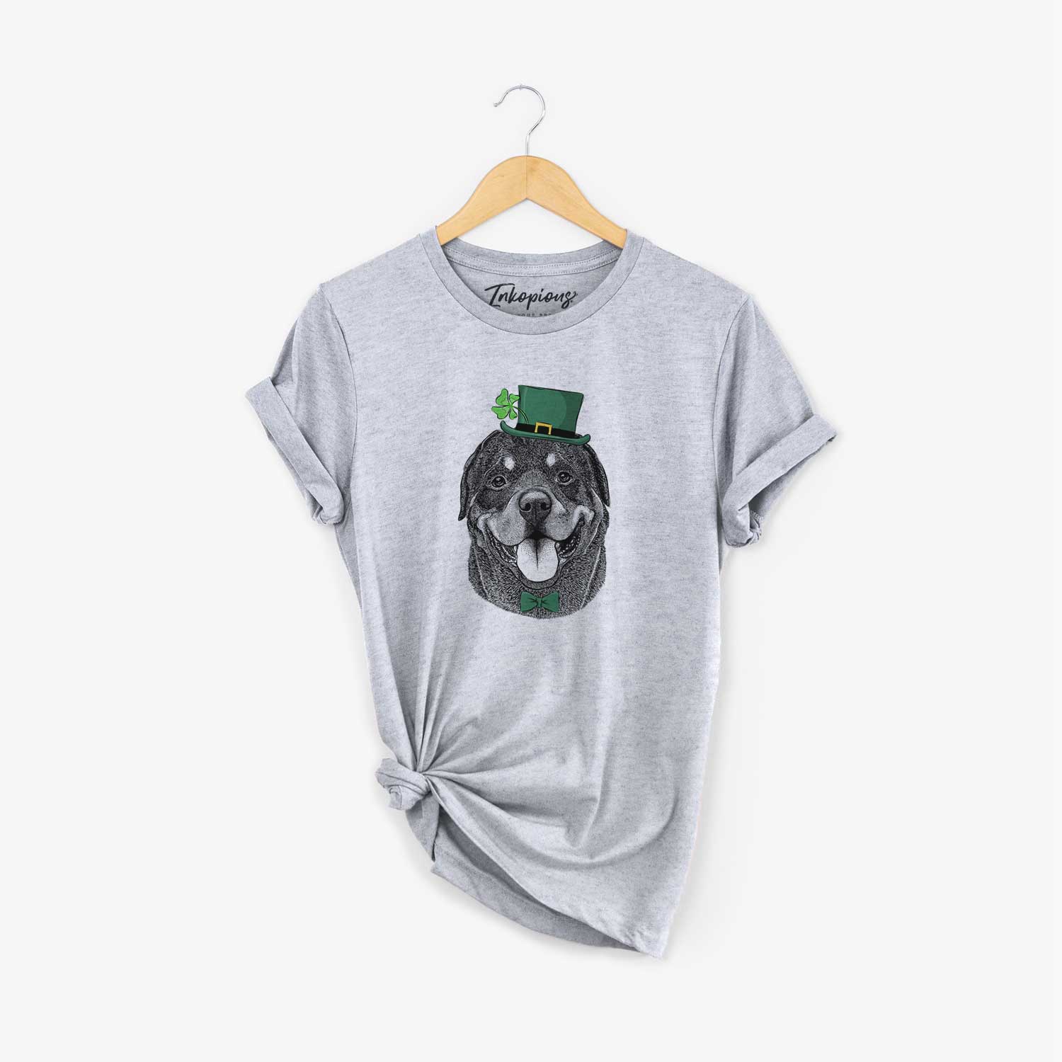 St. Patrick's Hagan the Rottweiler - Unisex Crewneck