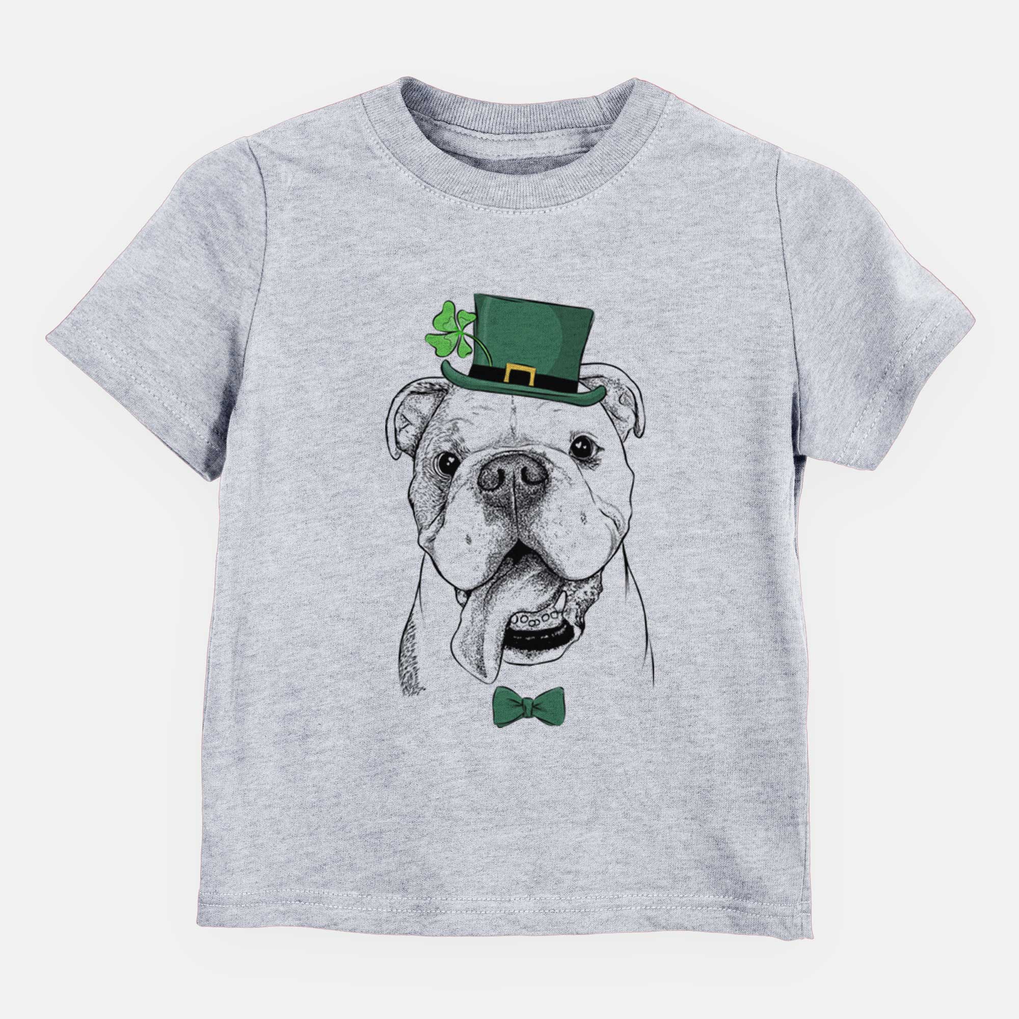 St. Patricks Hank the English Bulldog - Kids/Youth/Toddler Shirt