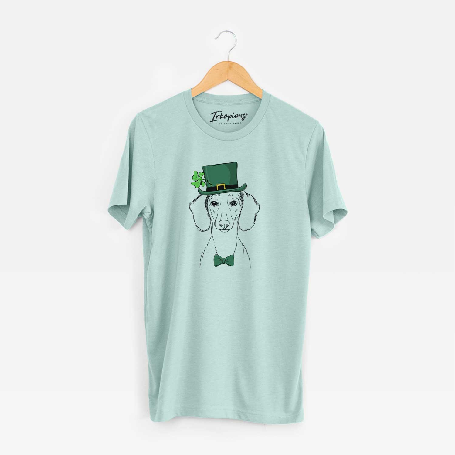 St. Patrick's Hans the Dachshund - Unisex Crewneck