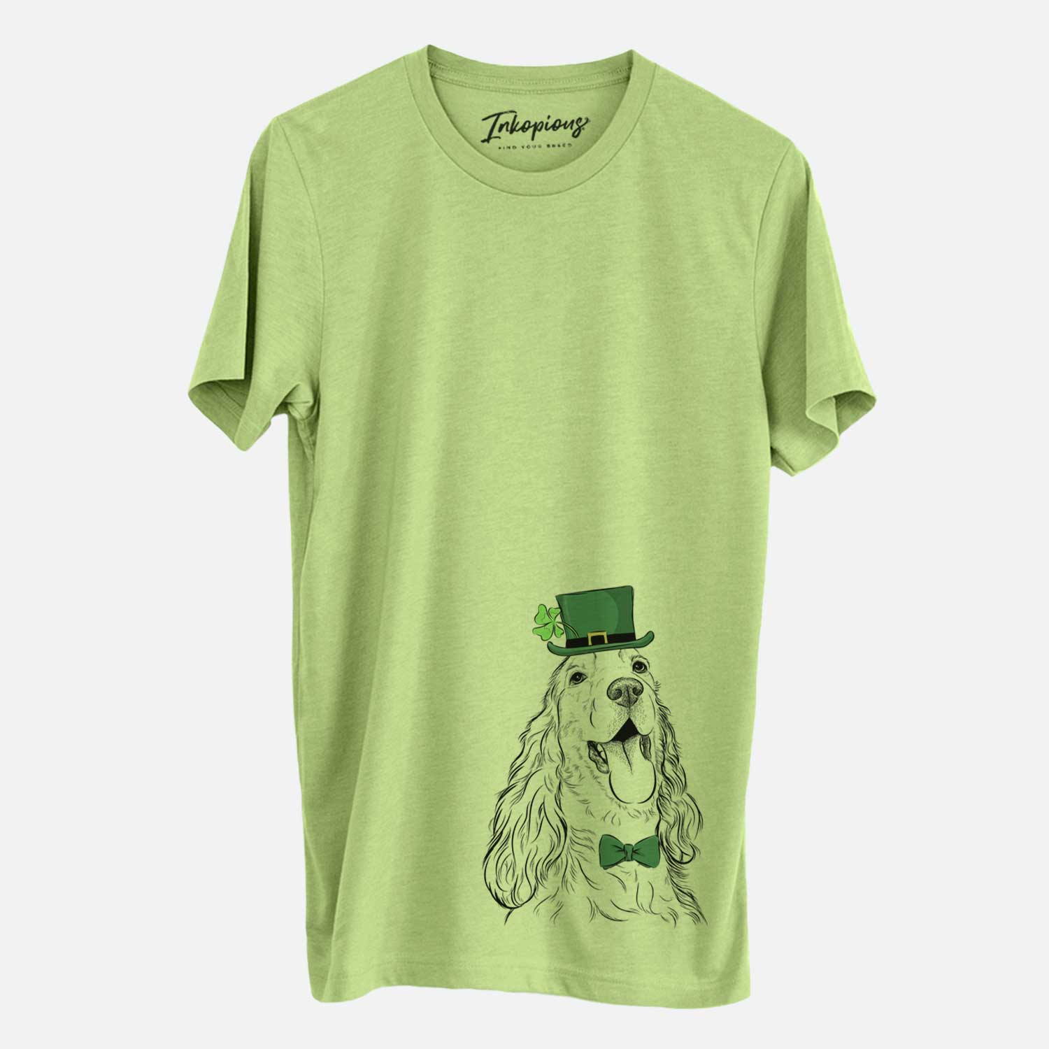 St. Patrick's Happy Henry the English Cocker Spaniel - Unisex Crewneck