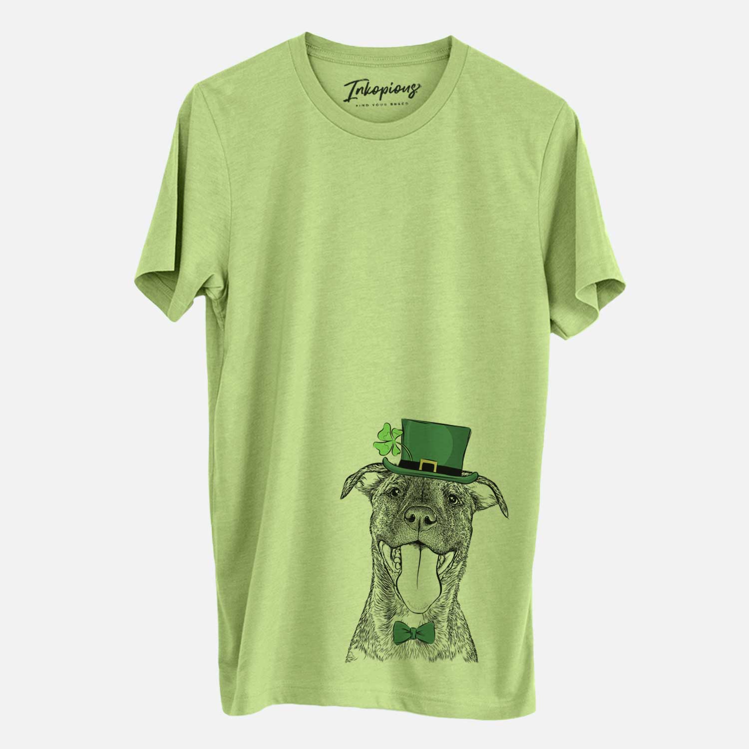 St. Patrick's Harley the Pitbull Mix - Unisex Crewneck