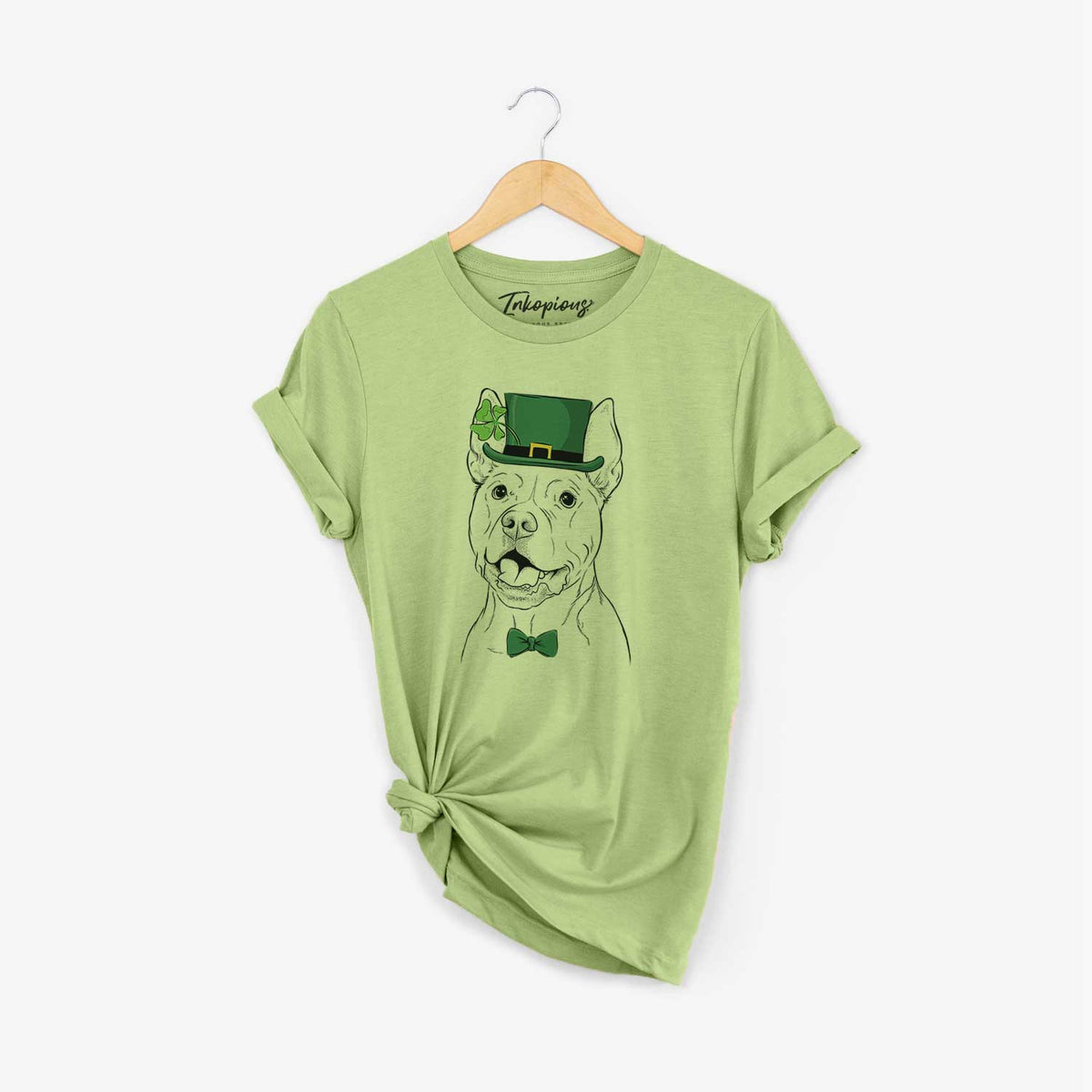 St. Patrick&#39;s Harley the Pitbull - Unisex Crewneck