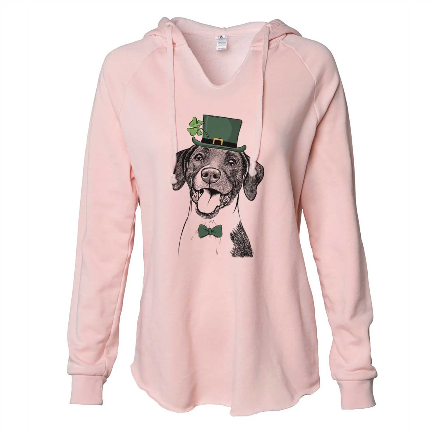 St. Patrick's Harper the Mixed Breed - Cali Wave Hooded Sweatshirt