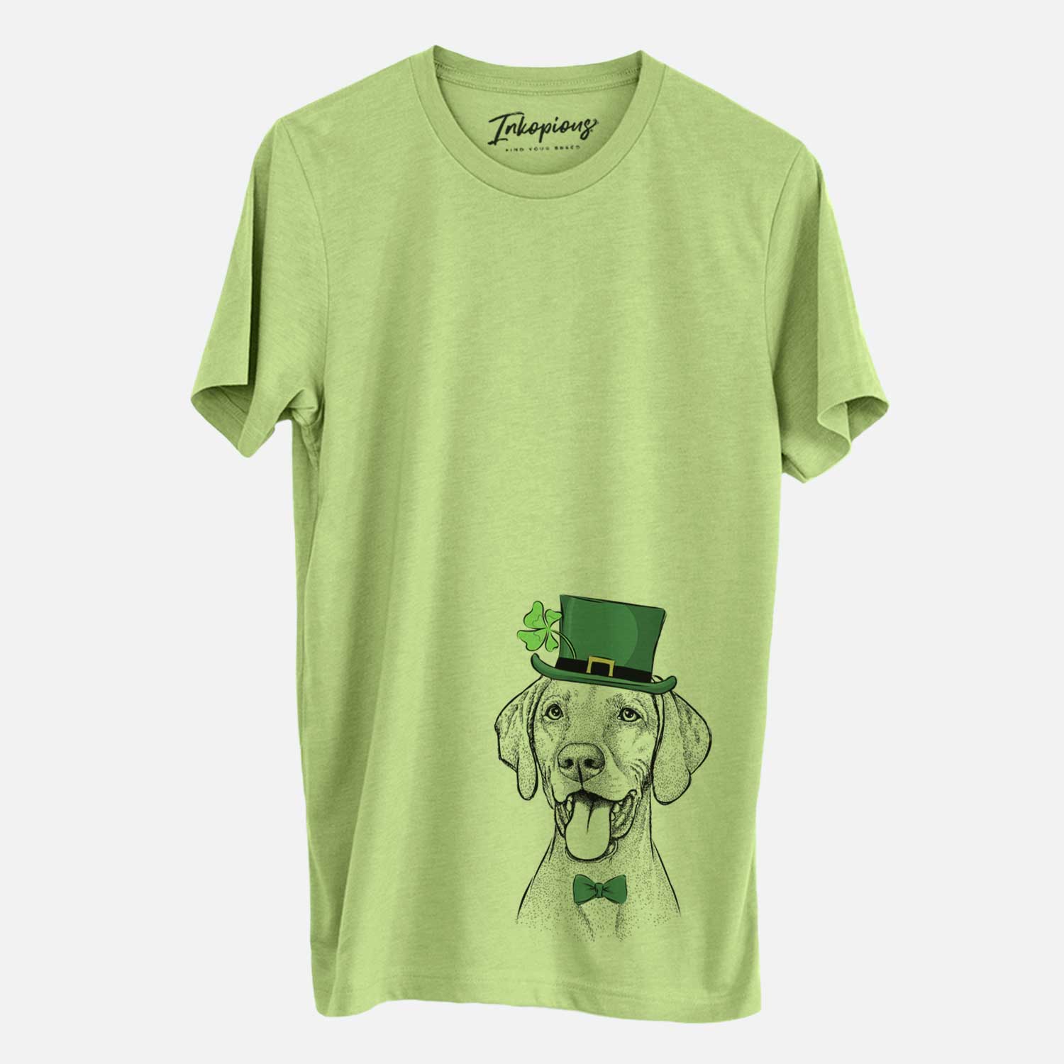 St. Patrick's Harper the Vizsla - Unisex Crewneck