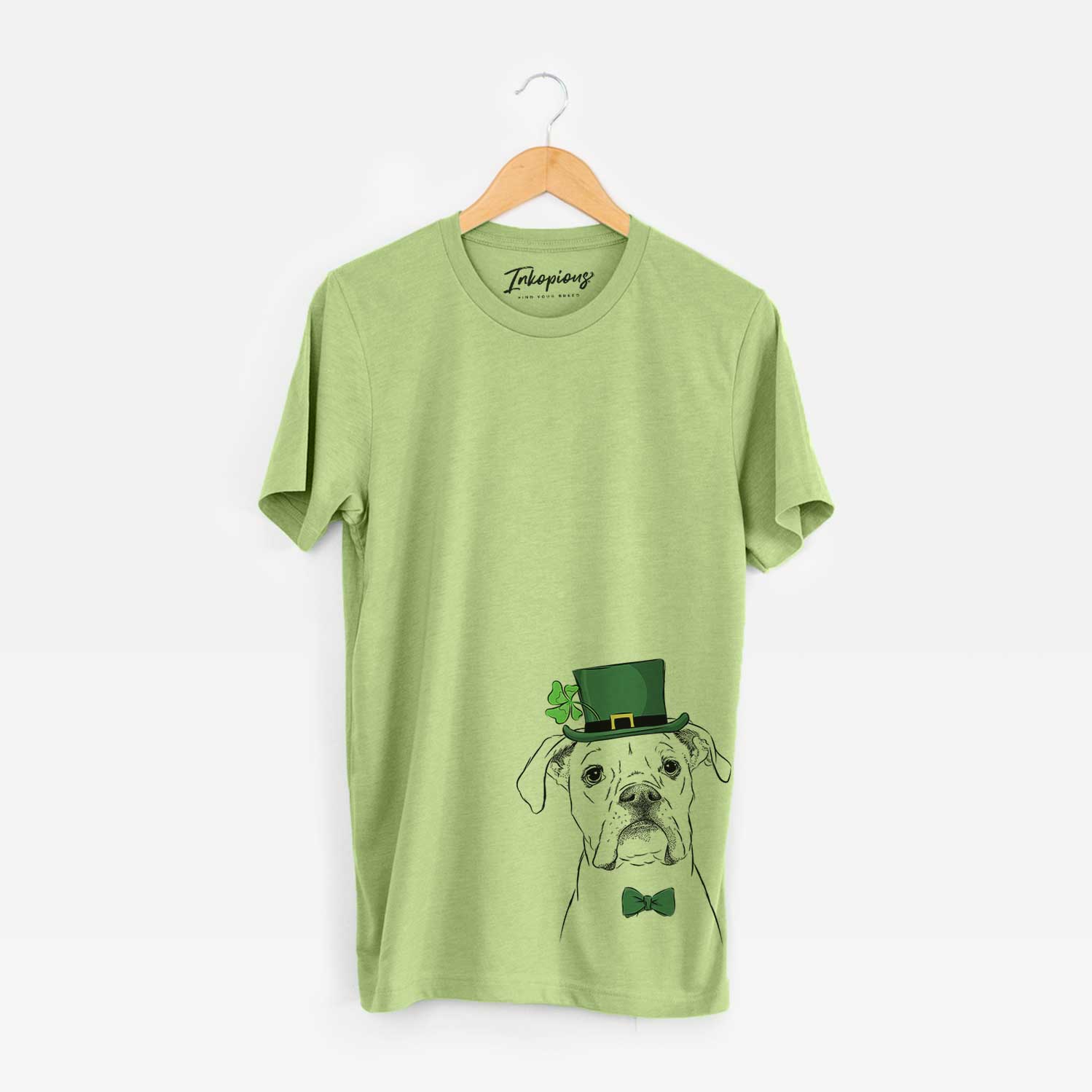 St. Patrick's Henley the Boxer - Unisex Crewneck