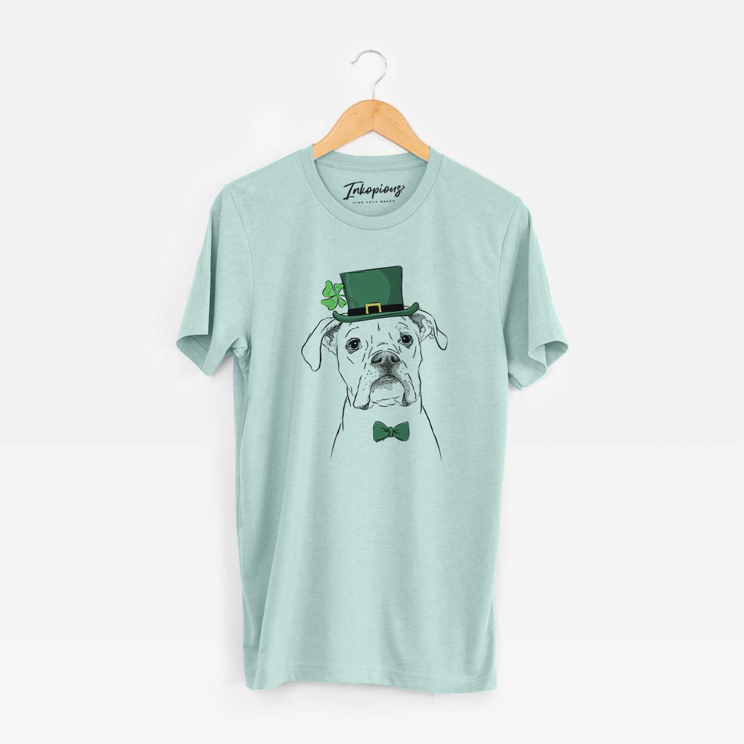 St. Patrick's Henley the Boxer - Unisex Crewneck