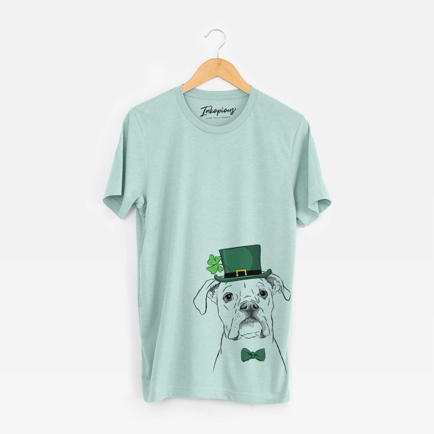 St. Patrick's Henley the Boxer - Unisex Crewneck