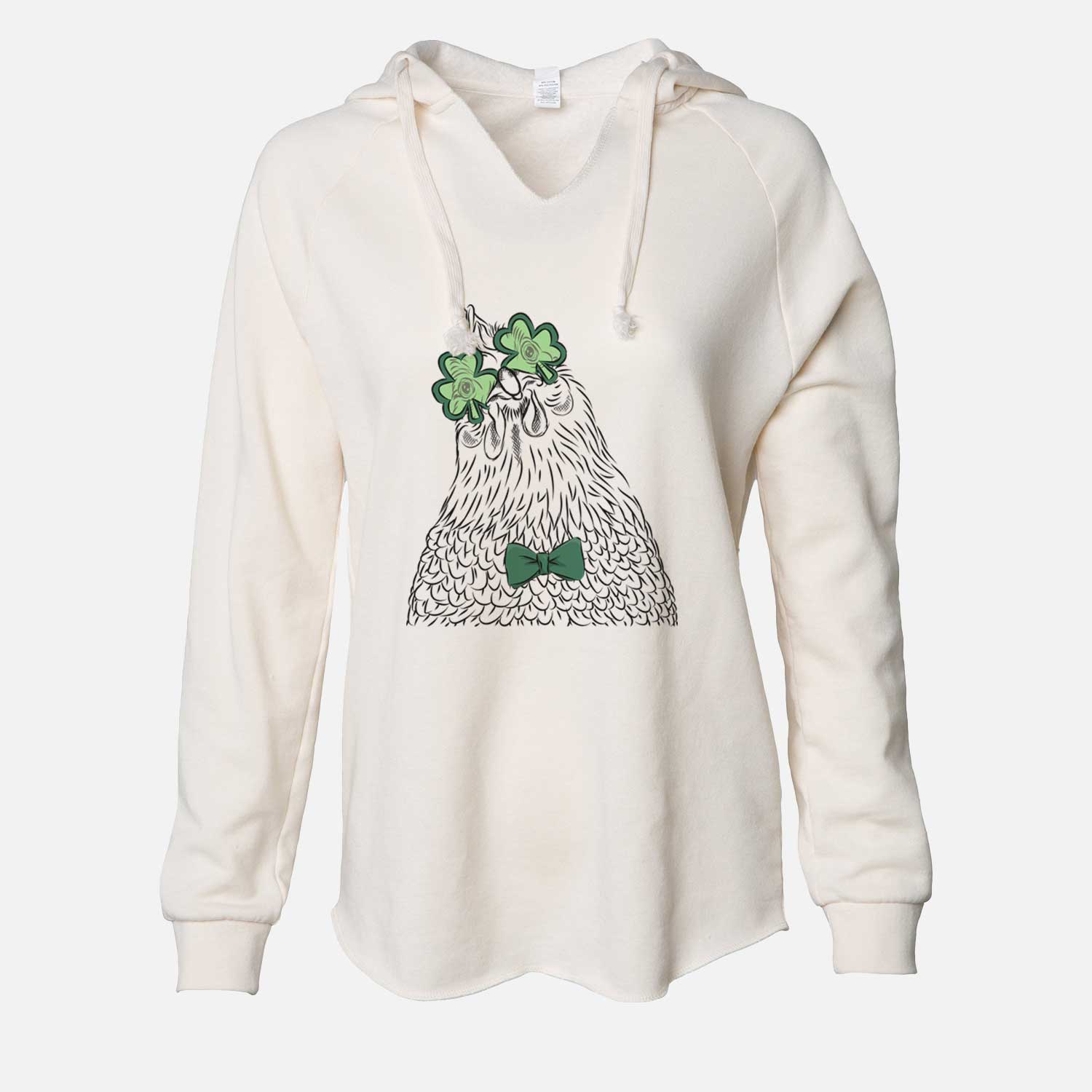 St. Patrick's Henrietta the Chicken - Cali Wave Hooded Sweatshirt