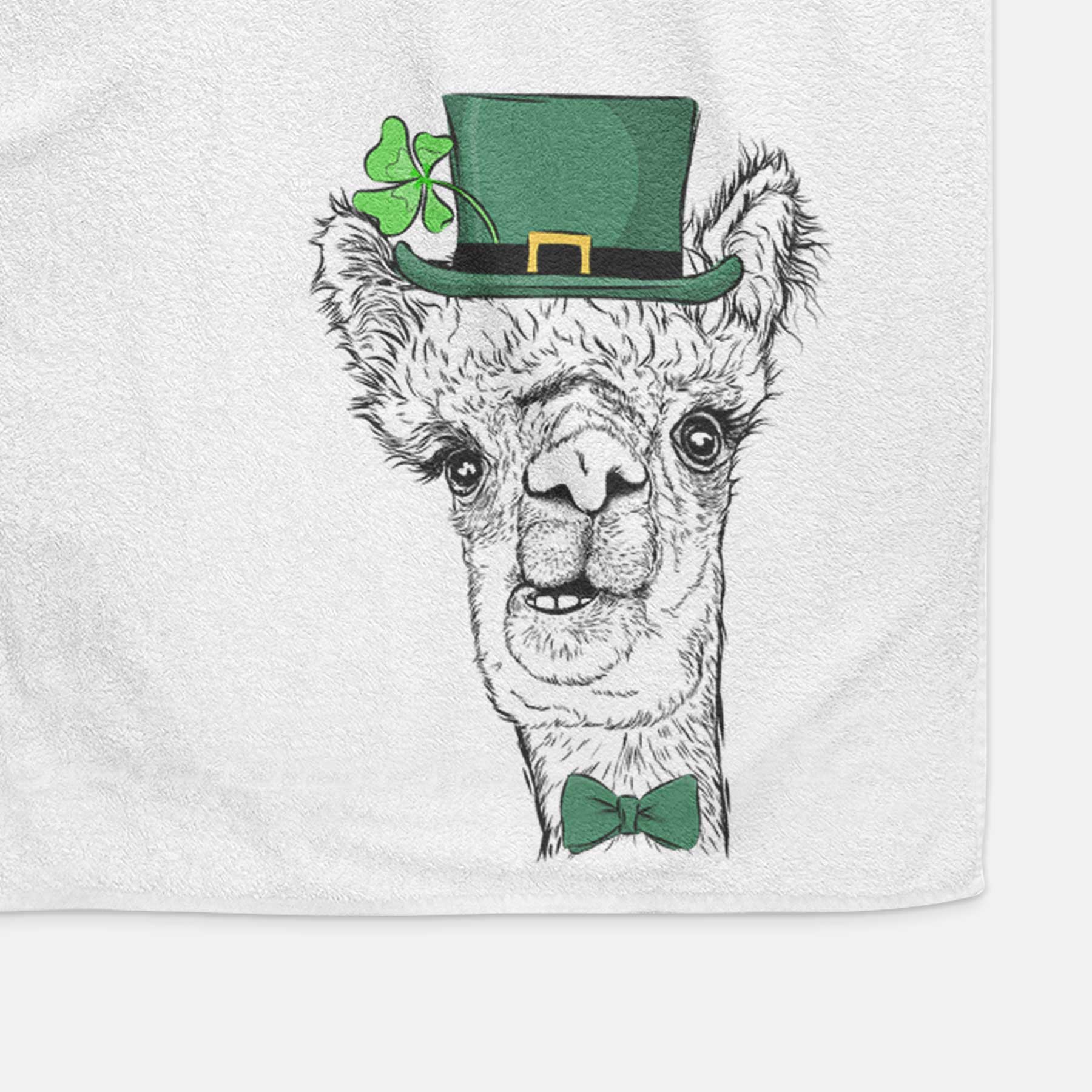 Henry the Alpaca Decorative Hand Towel