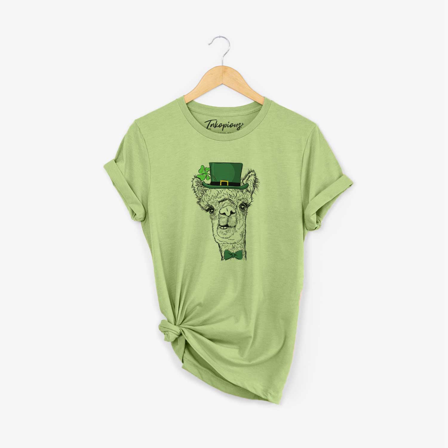 St. Patrick's Henry the Alpaca - Unisex Crewneck