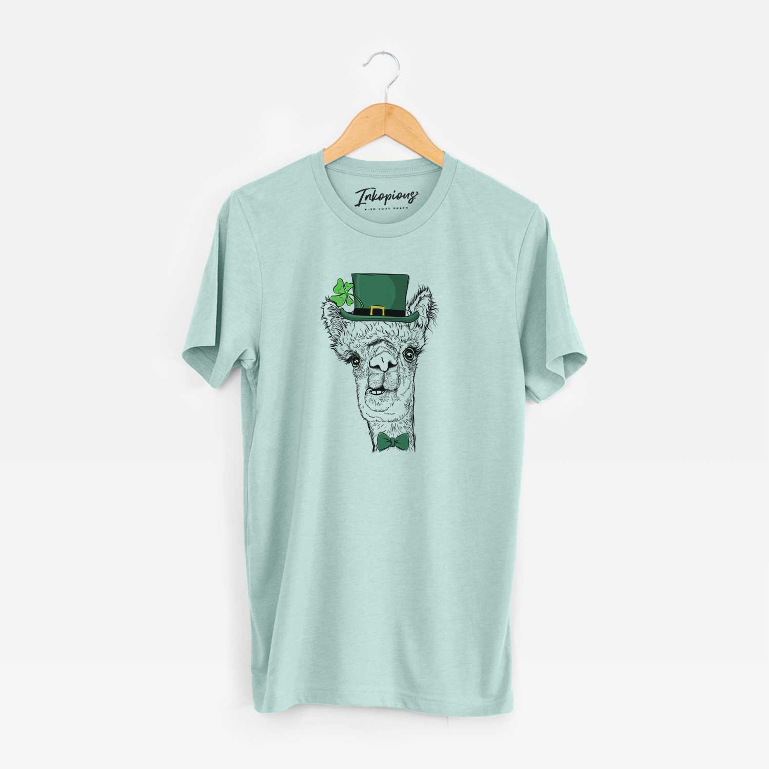 St. Patrick's Henry the Alpaca - Unisex Crewneck