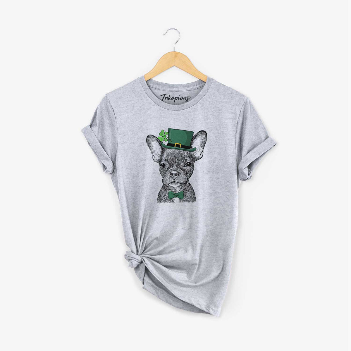 St. Patrick's Henry the French Bulldog - Unisex Crewneck