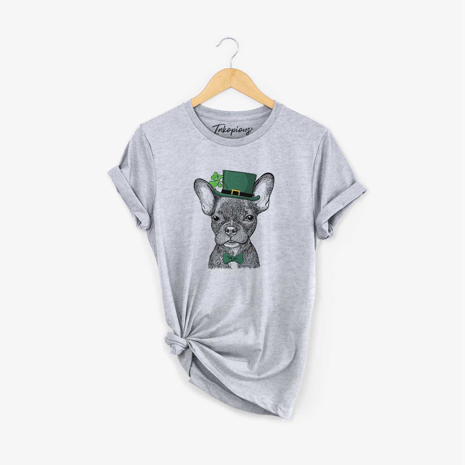 St. Patrick's Henry the French Bulldog - Unisex Crewneck