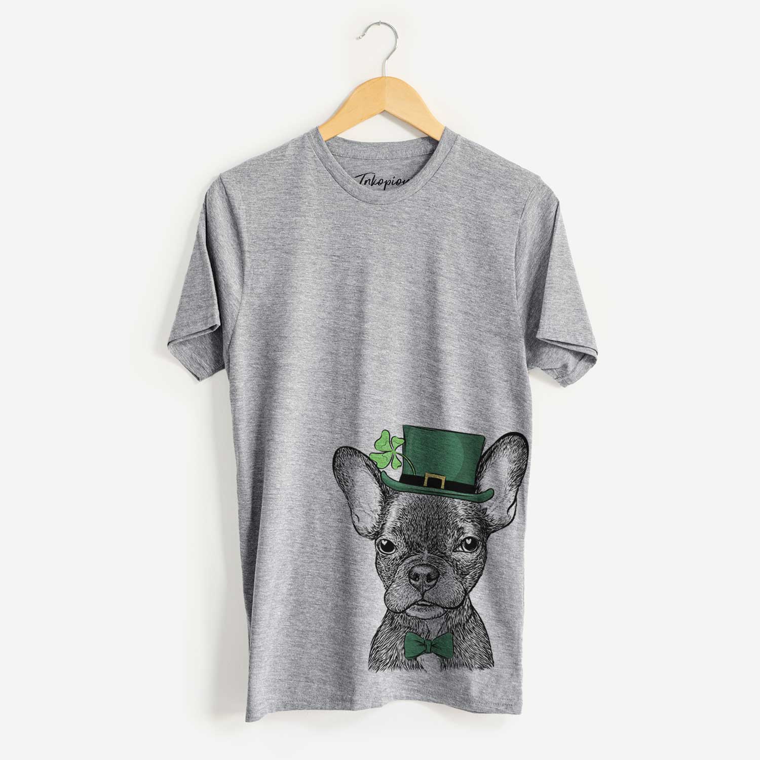 St. Patrick's Henry the French Bulldog - Unisex Crewneck