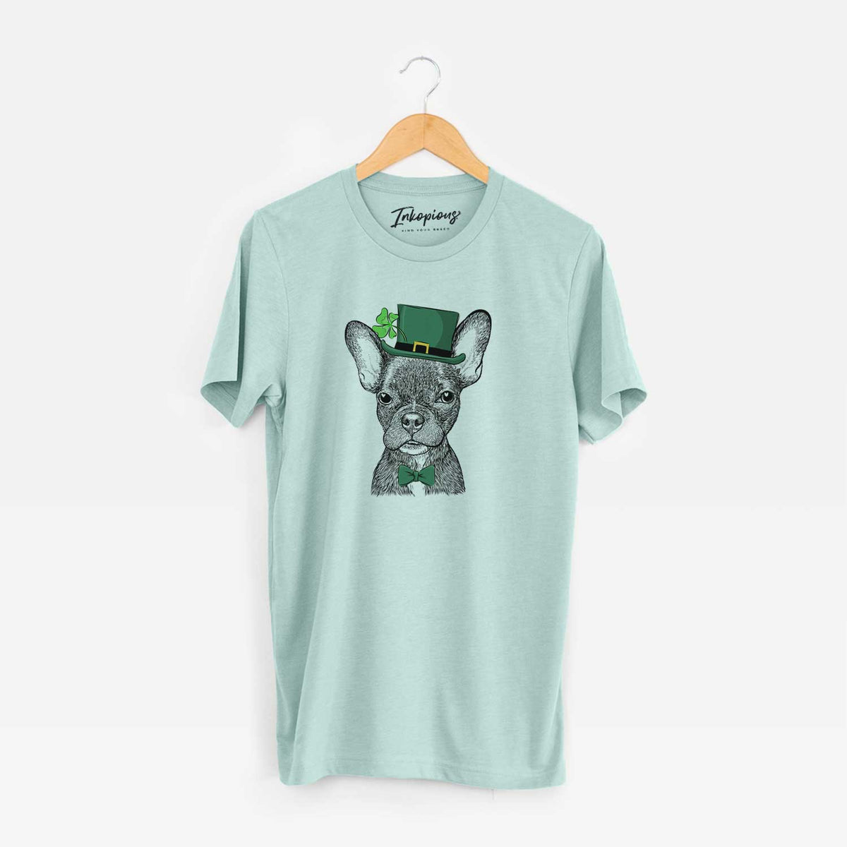 St. Patrick's Henry the French Bulldog - Unisex Crewneck