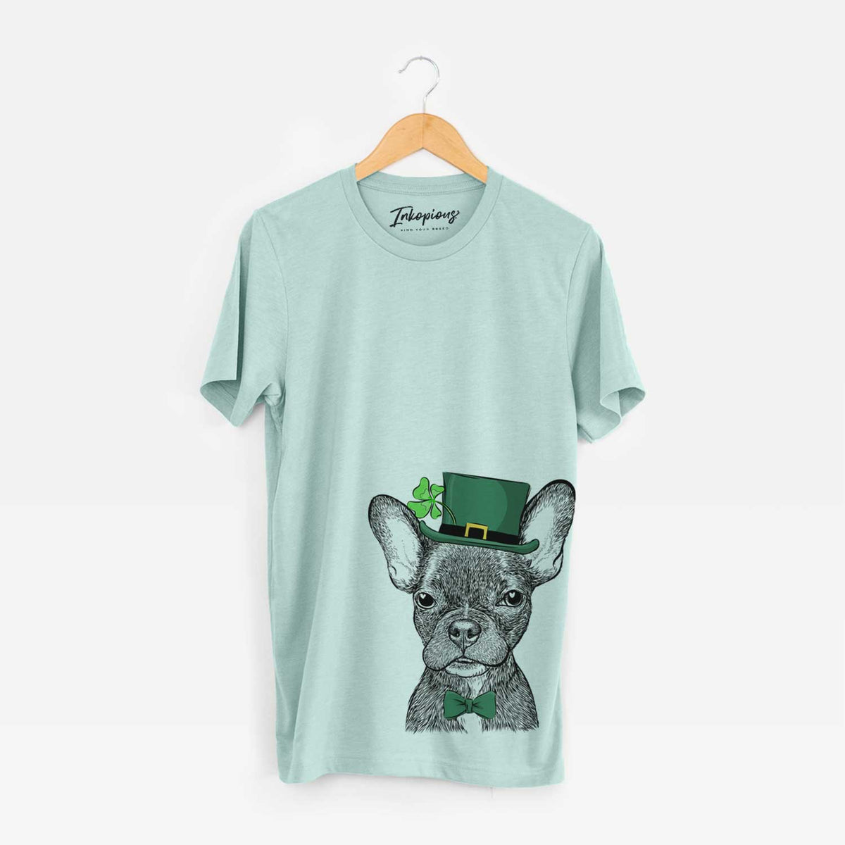 St. Patrick's Henry the French Bulldog - Unisex Crewneck