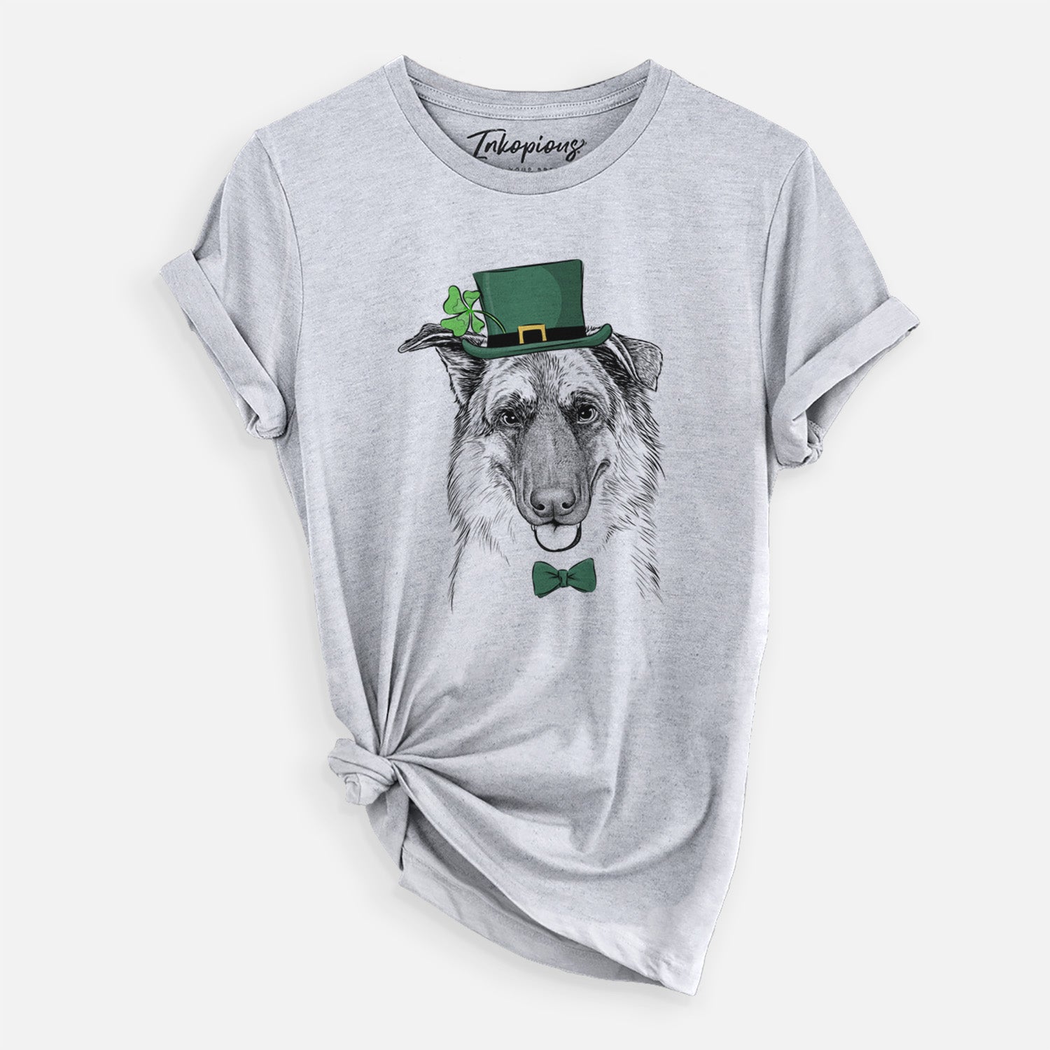 St. Patrick's Henry the German Shepherd - Unisex Crewneck