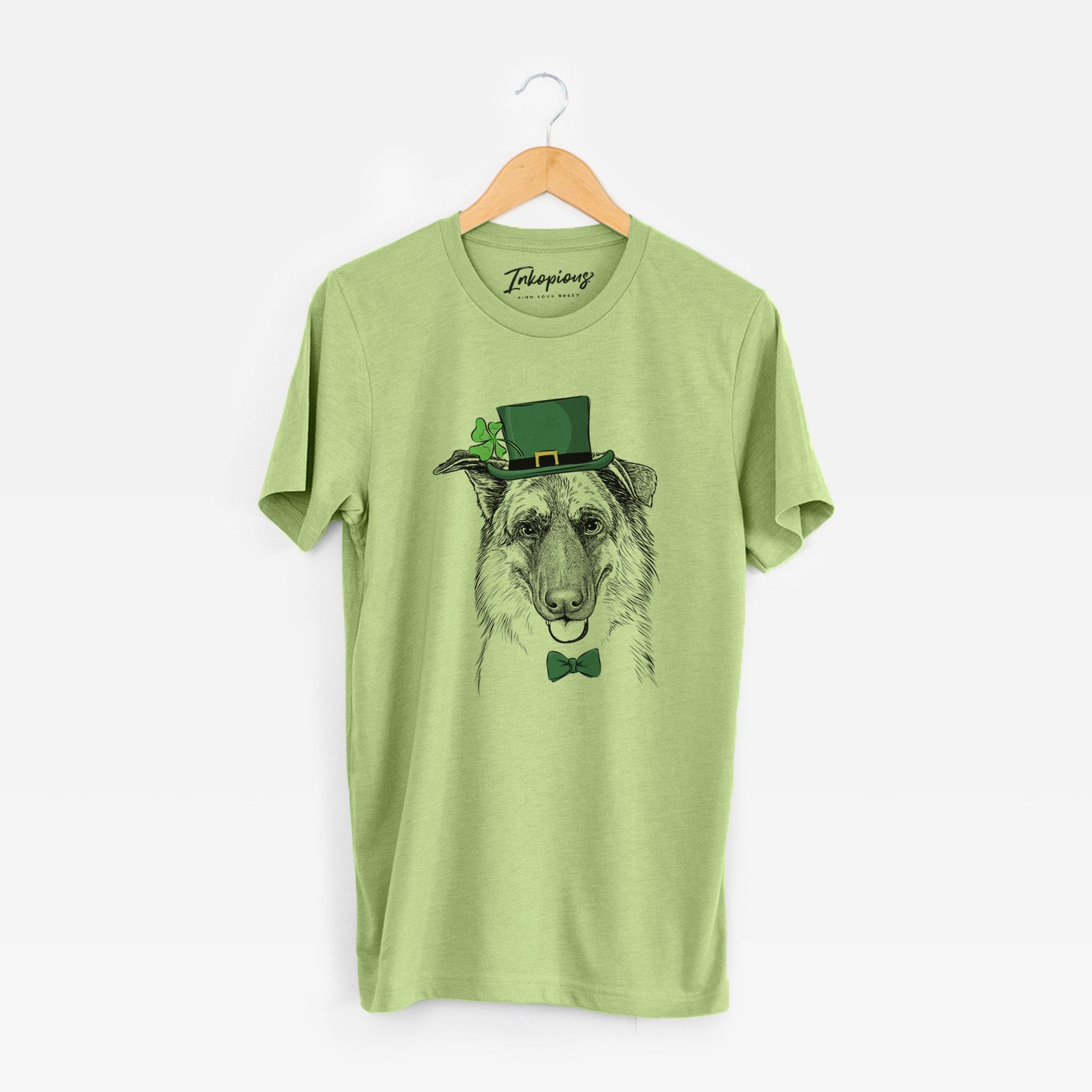 St. Patrick's Henry the German Shepherd - Unisex Crewneck