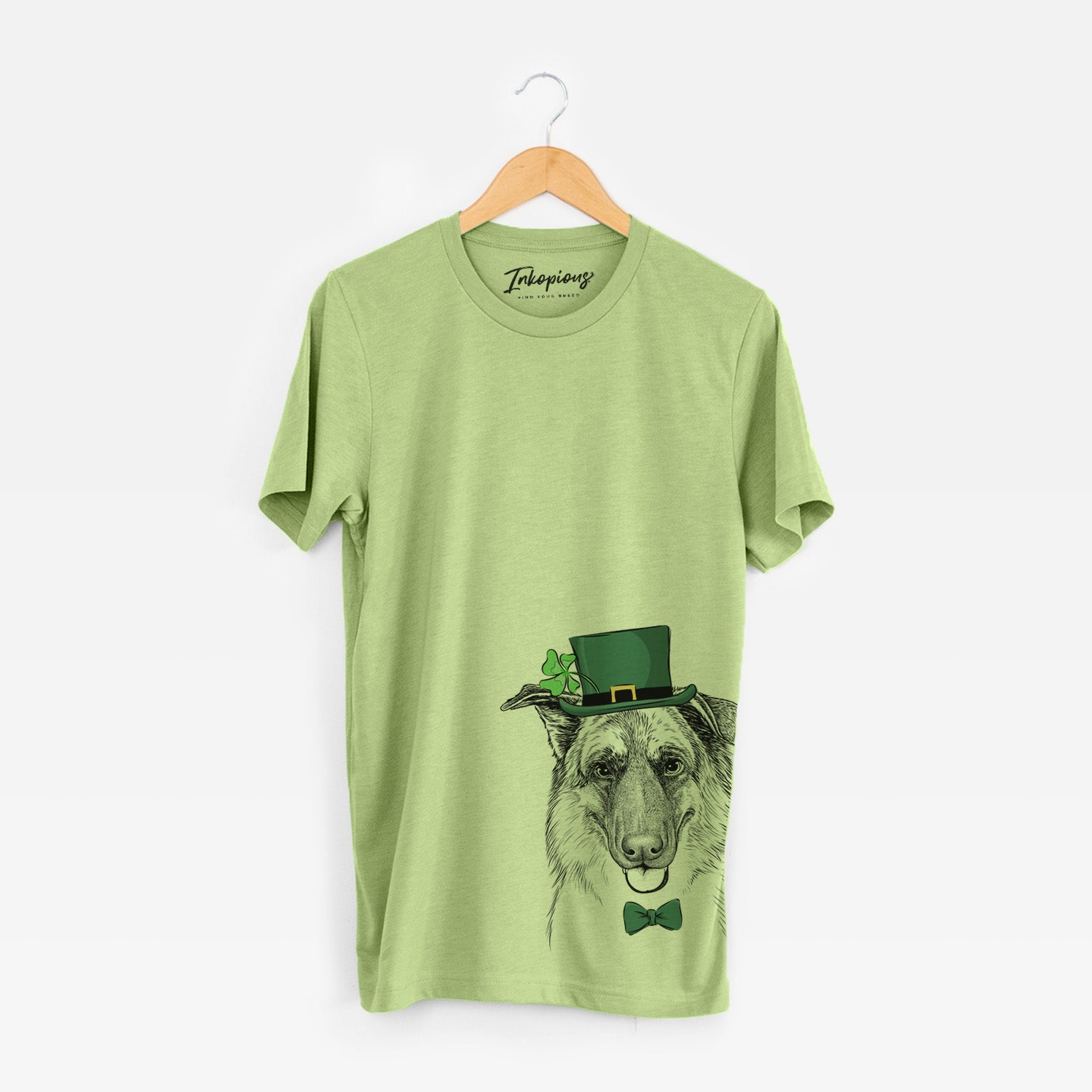 St. Patrick's Henry the German Shepherd - Unisex Crewneck