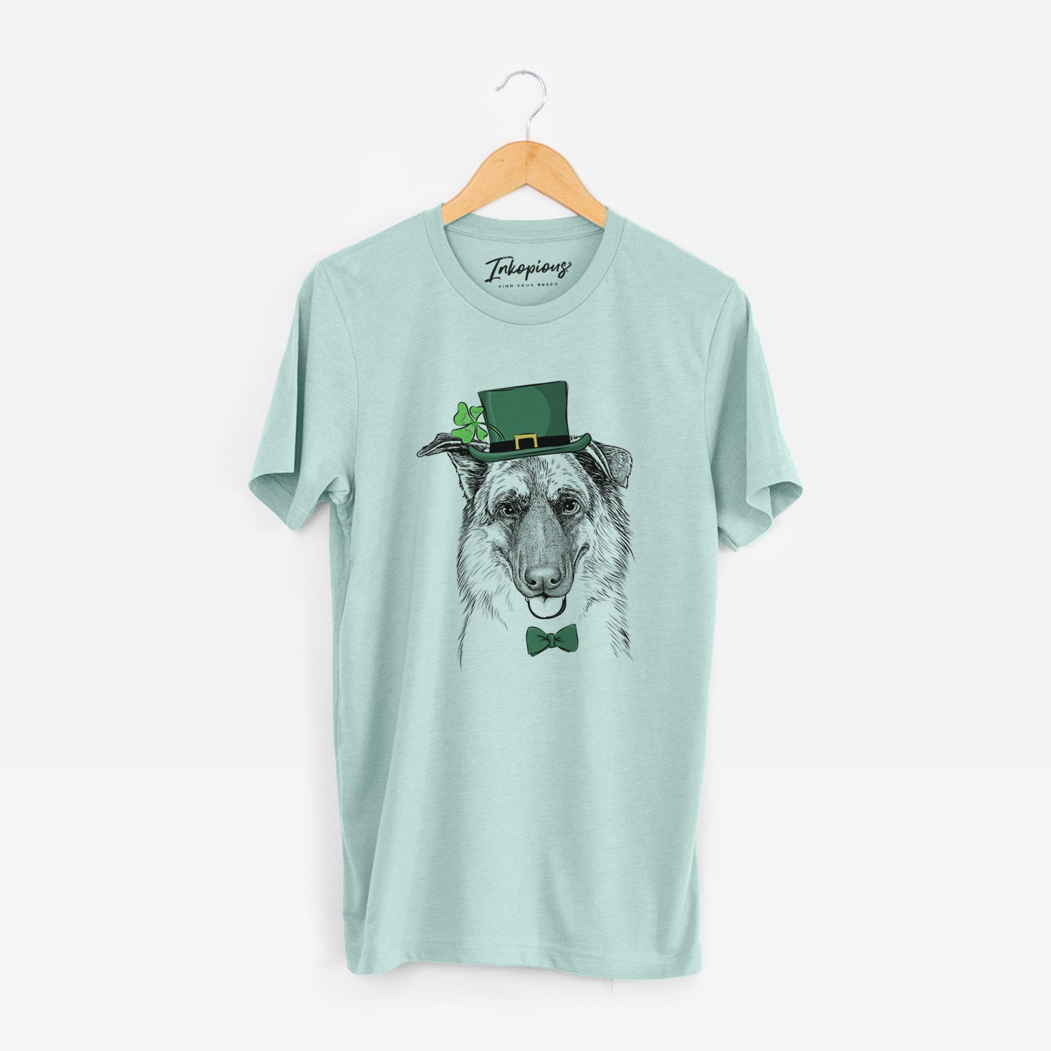 St. Patrick's Henry the German Shepherd - Unisex Crewneck