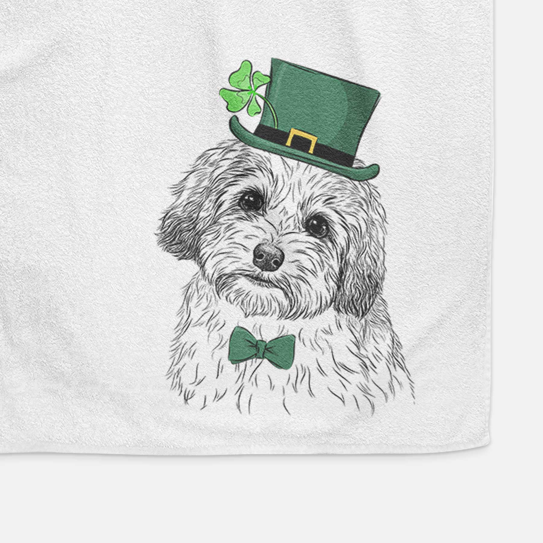 Henry the Havanese Decorative Hand Towel