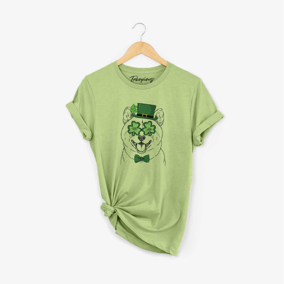 St. Patrick&#39;s Hiro the Shiba Inu - Unisex Crewneck