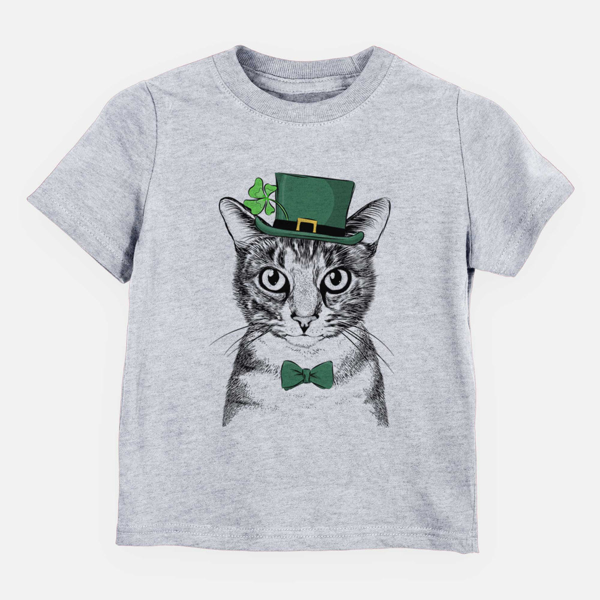 St. Patricks Hobbes the Tabby Cat - Kids/Youth/Toddler Shirt