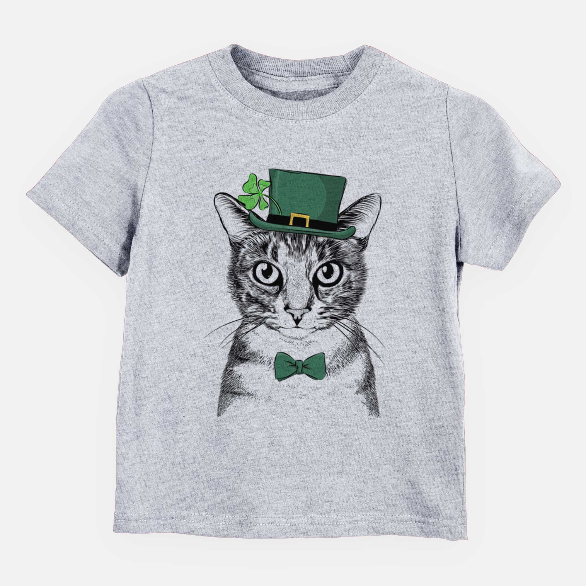 St. Patricks Hobbes the Tabby Cat - Kids/Youth/Toddler Shirt