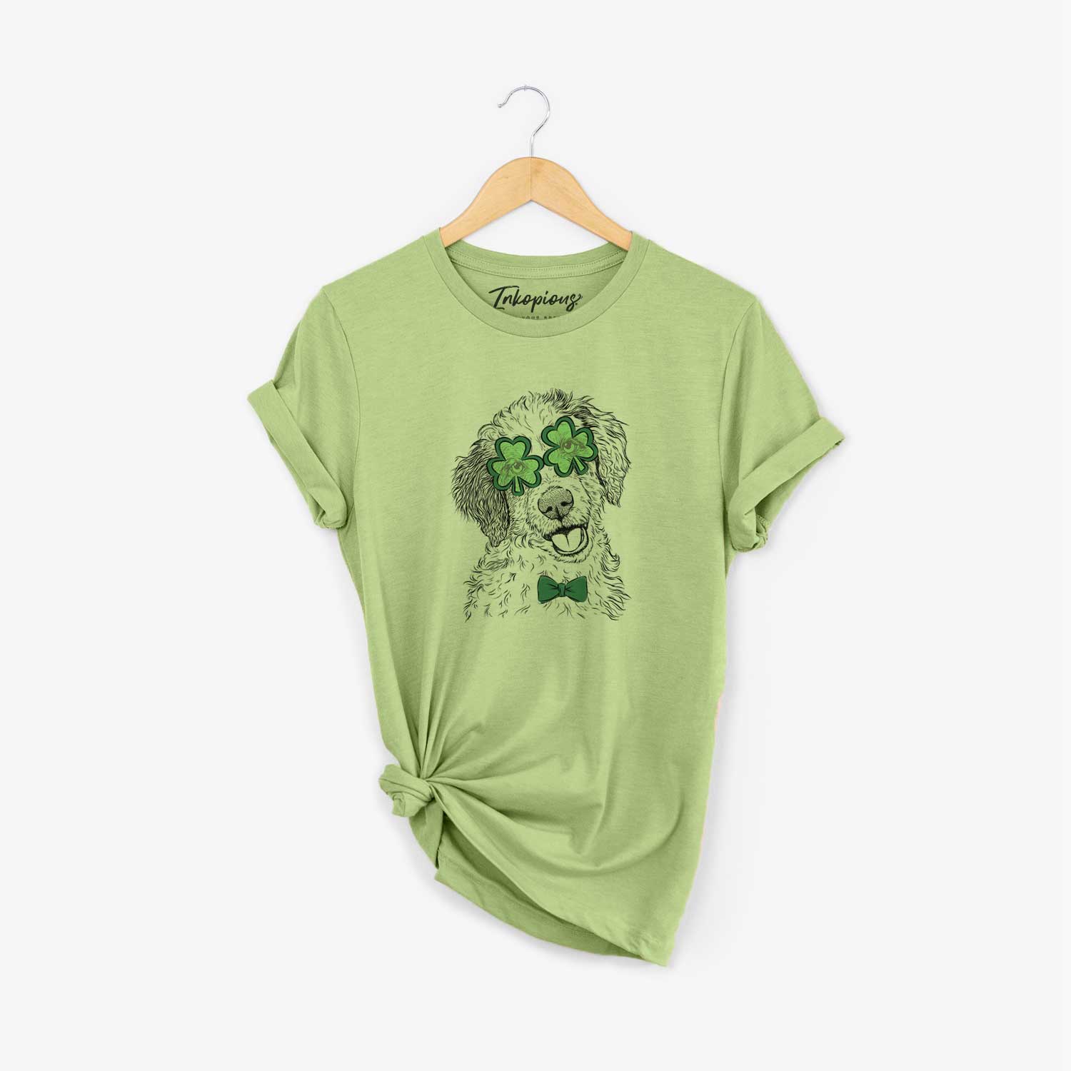 St. Patrick's Hoge the Aussiedoodle - Unisex Crewneck