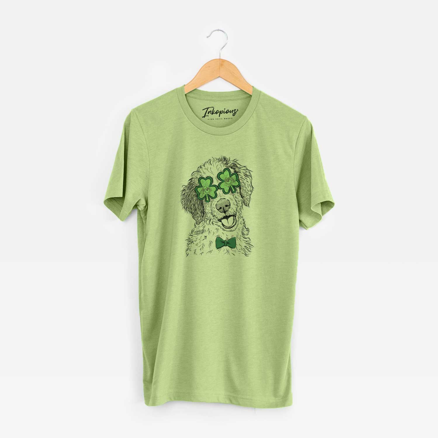 St. Patrick's Hoge the Aussiedoodle - Unisex Crewneck