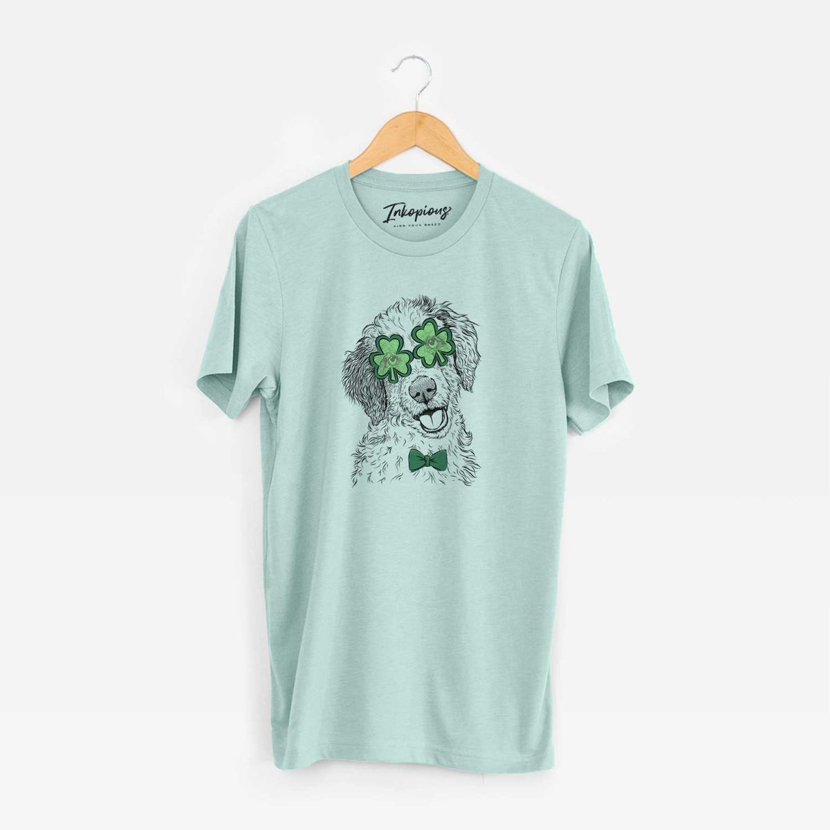 St. Patrick's Hoge the Aussiedoodle - Unisex Crewneck