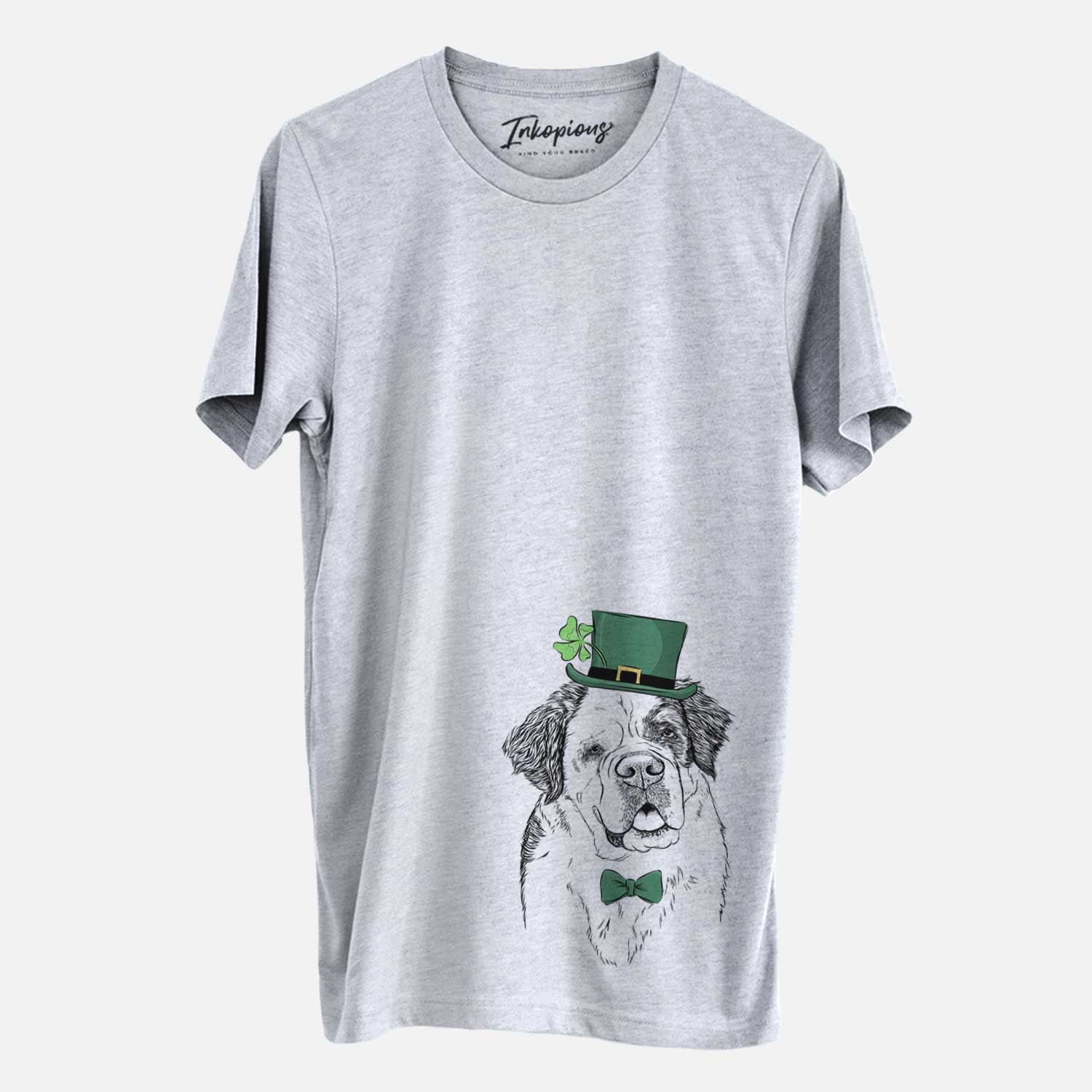 St. Patrick's Hook the Saint Bernard - Unisex Crewneck