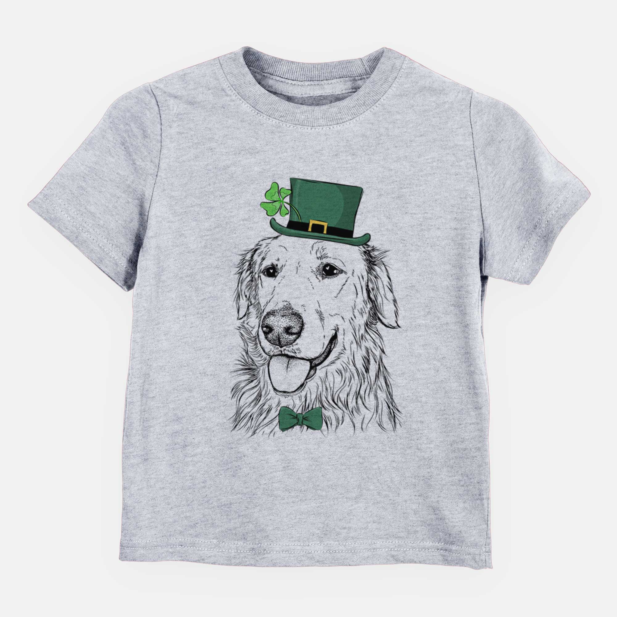 St. Patricks Hopper the Golden Retriever - Kids/Youth/Toddler Shirt