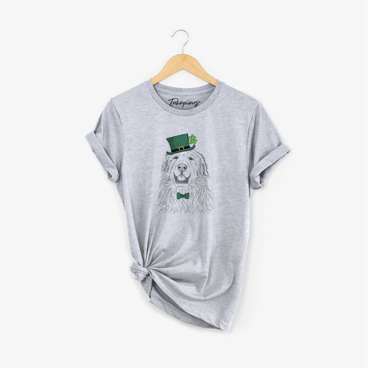 St. Patrick's Horton the Great Pyrenees - Unisex Crewneck