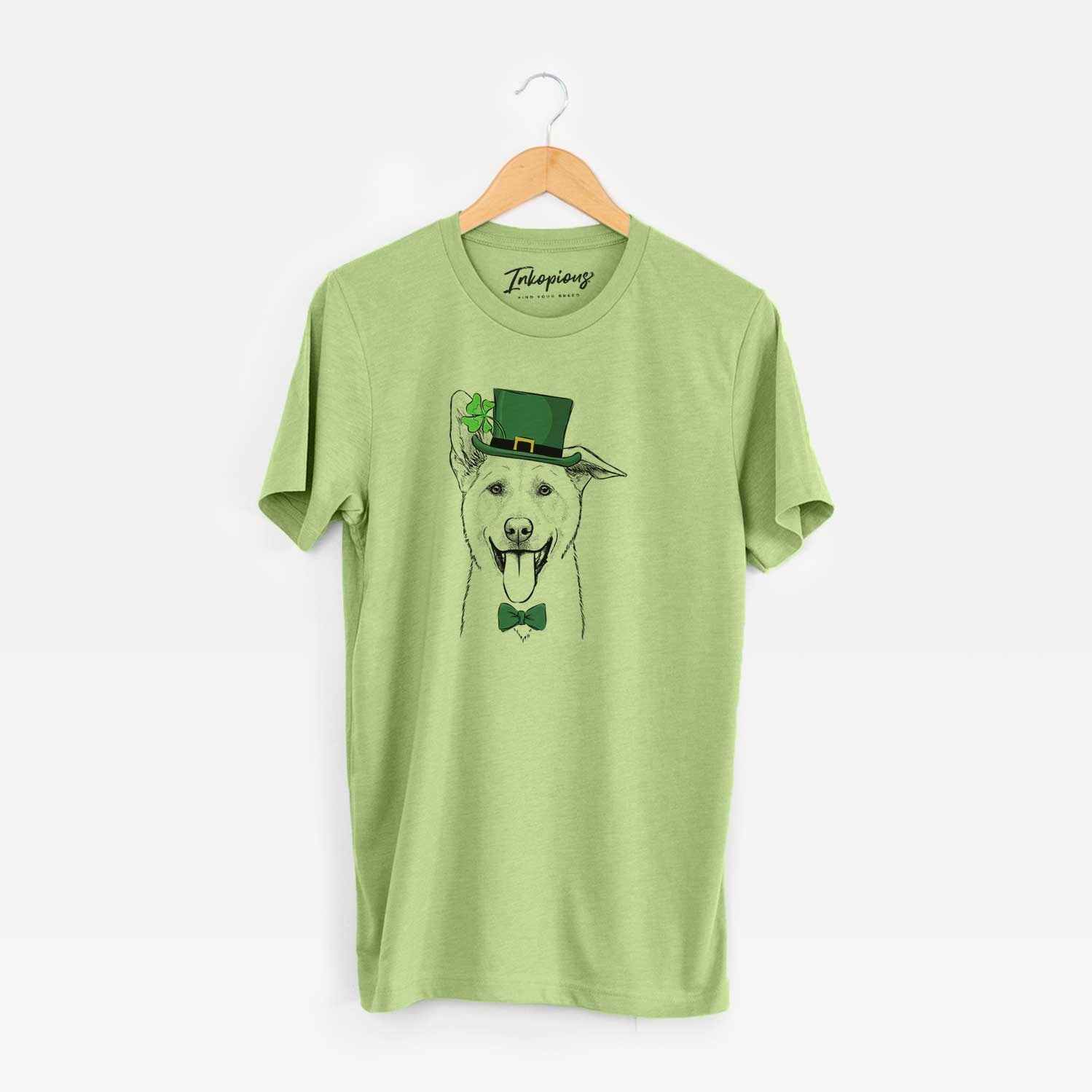 St. Patrick's Hoya the Korean Jindo - Unisex Crewneck