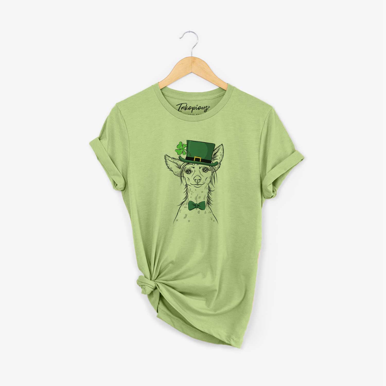 St. Patrick's Hudson the Chinese Crested - Unisex Crewneck