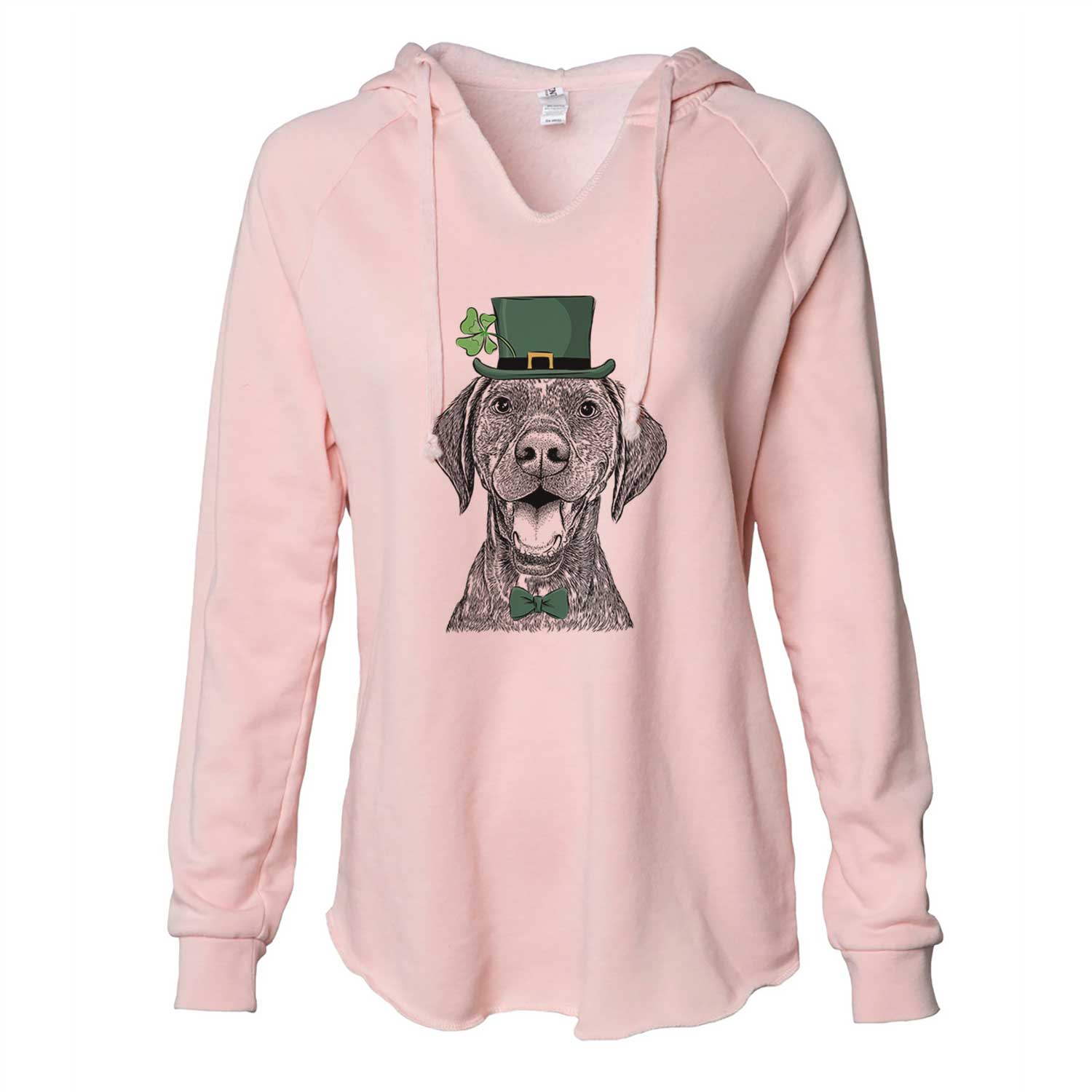 St. Patrick's Hudson the German Shorthaired Pointer - Cali Wave Hooded Sweatshirt