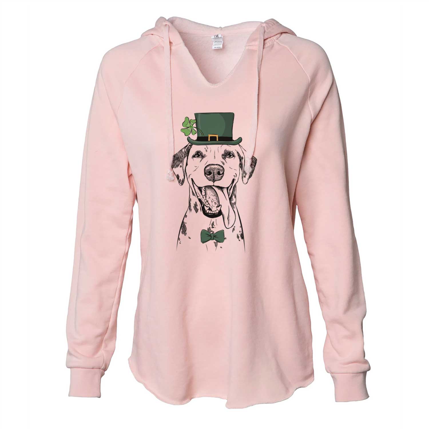 St. Patrick's Hydro the Dalmatian - Cali Wave Hooded Sweatshirt