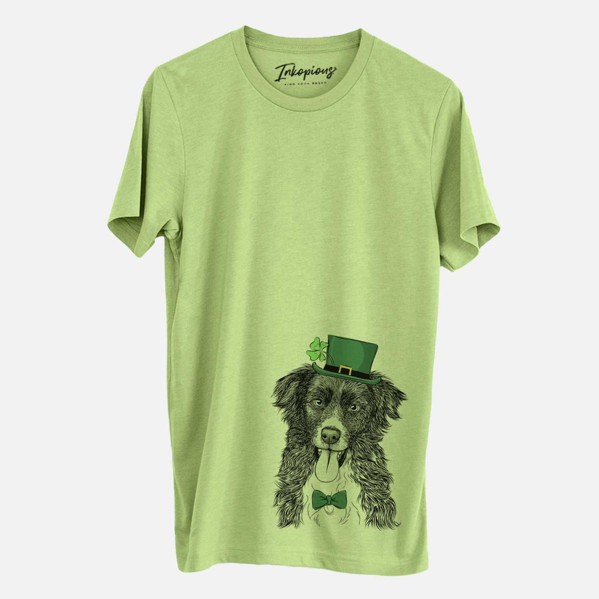 St. Patrick's Indi the Border Collie - Unisex Crewneck