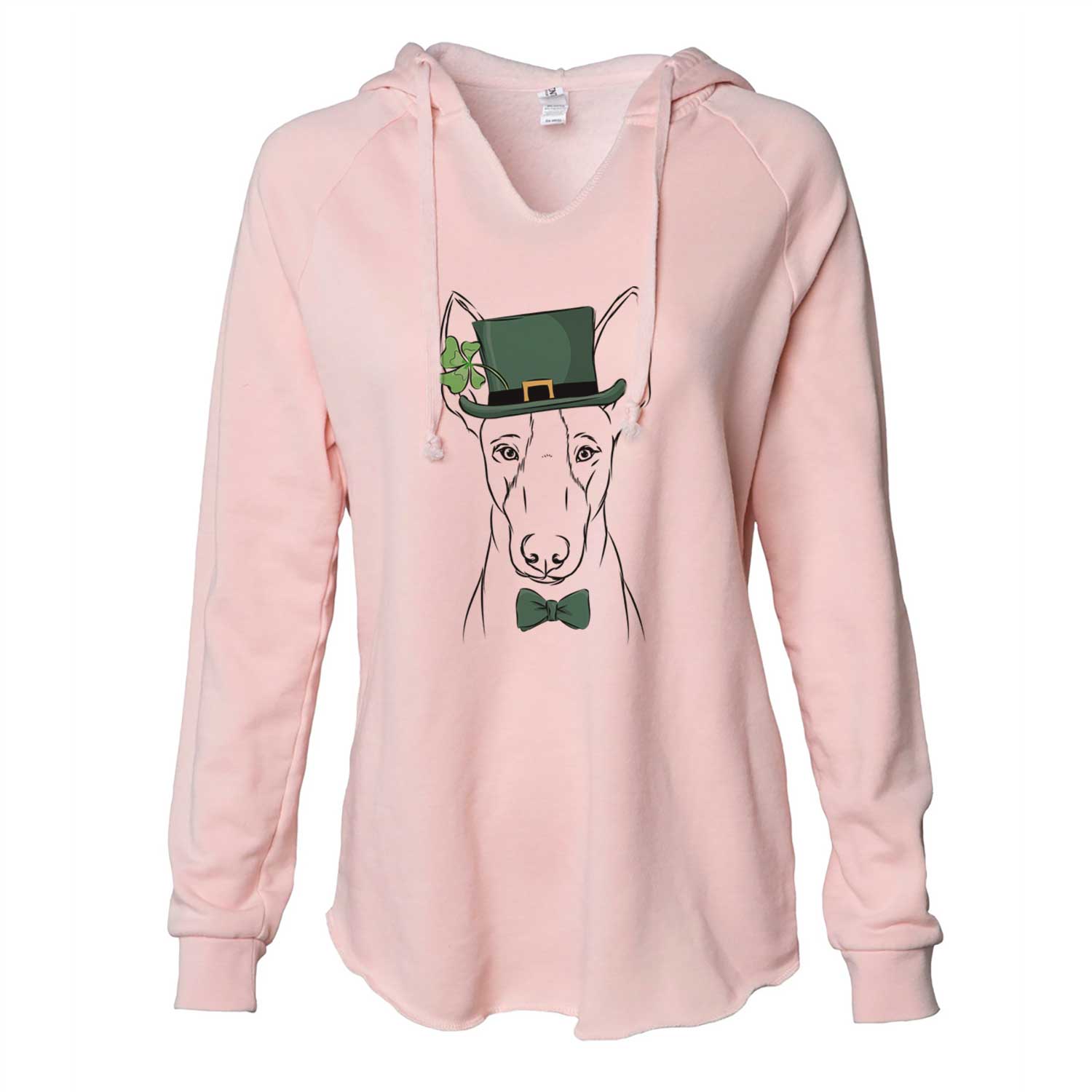 St. Patrick's Indy the Ibizan Hound - Cali Wave Hooded Sweatshirt