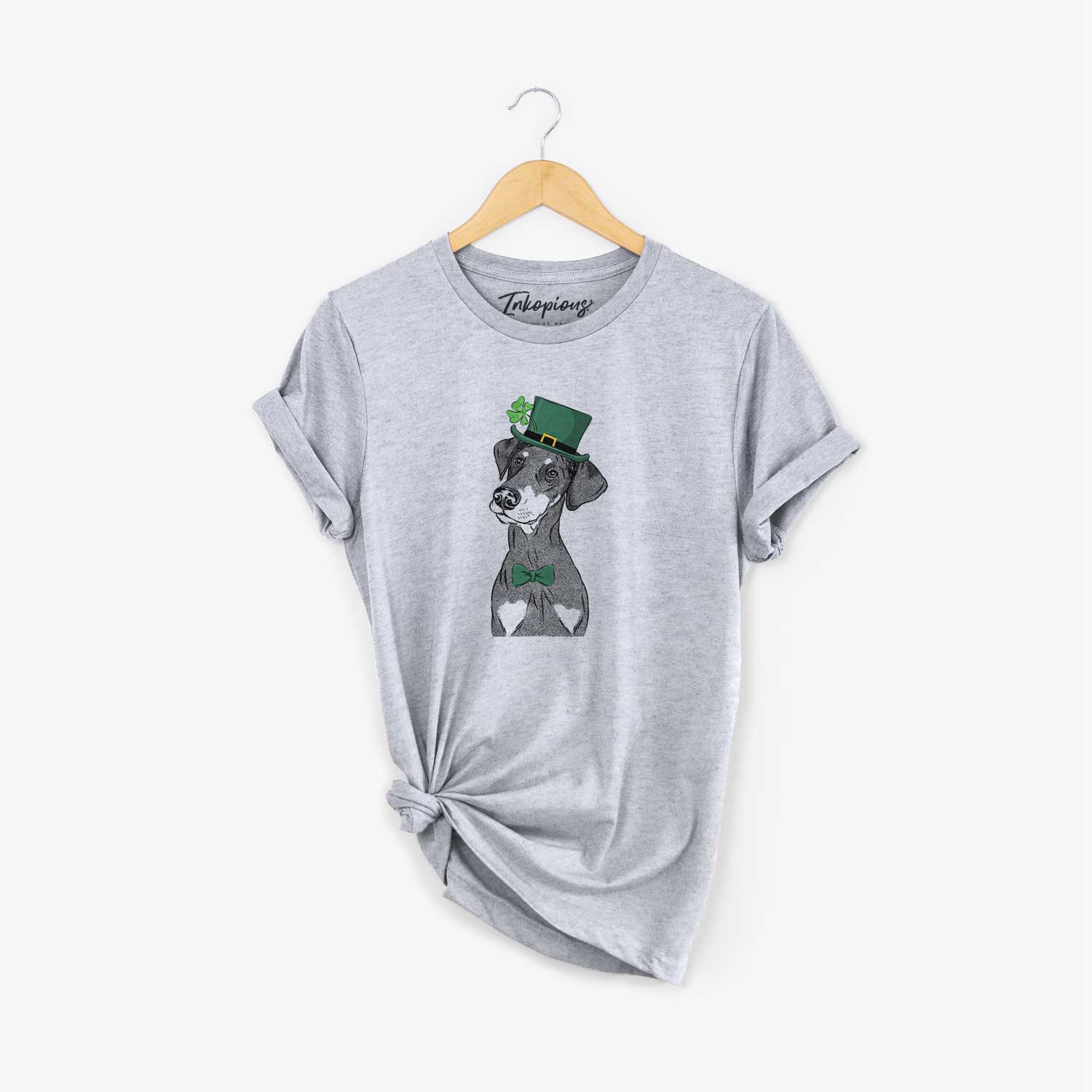St. Patrick's Iroh the Doberman Pinscher - Unisex Crewneck
