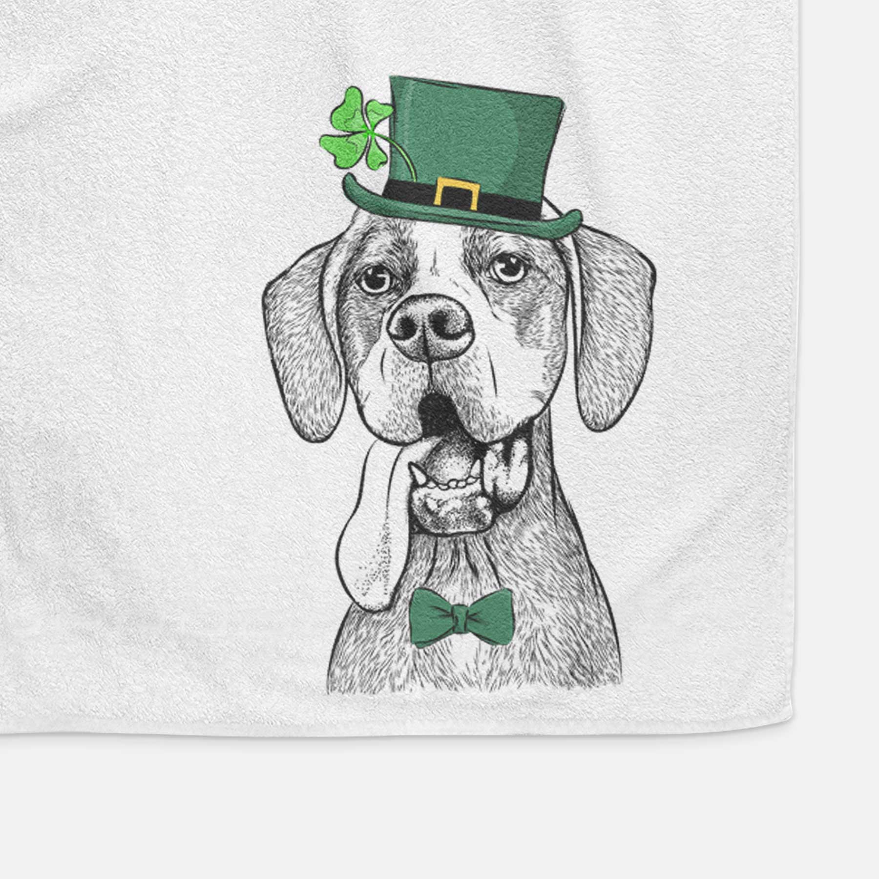 Irwin the English Pointer Decorative Hand Towel