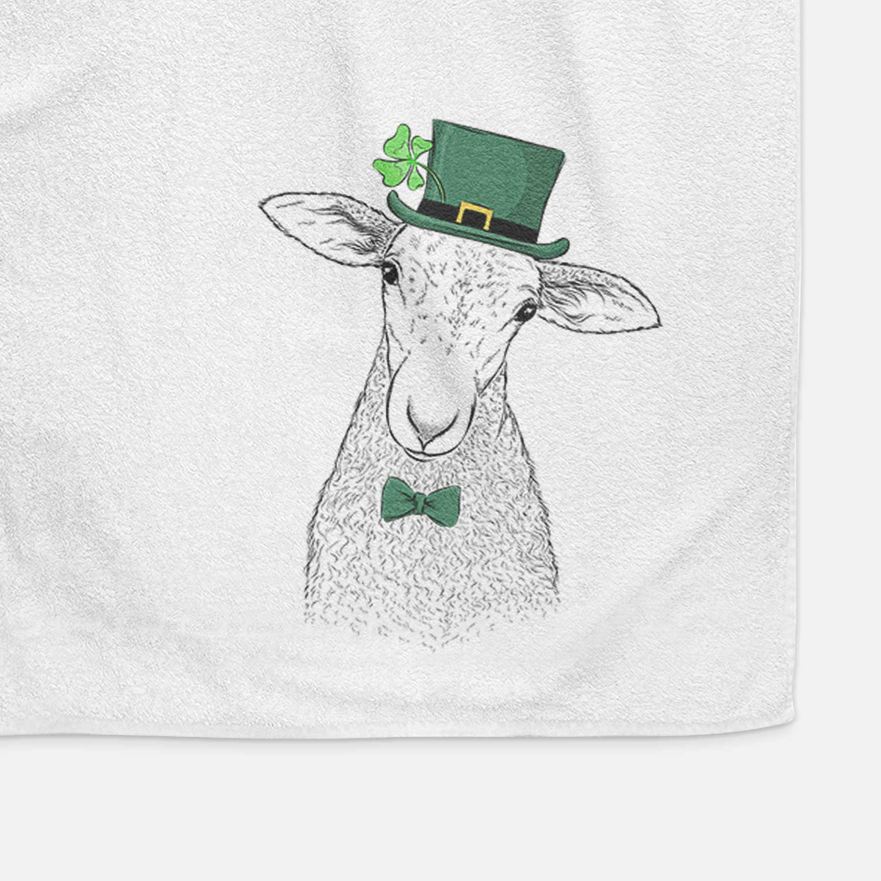 Ivy the Lamb Decorative Hand Towel