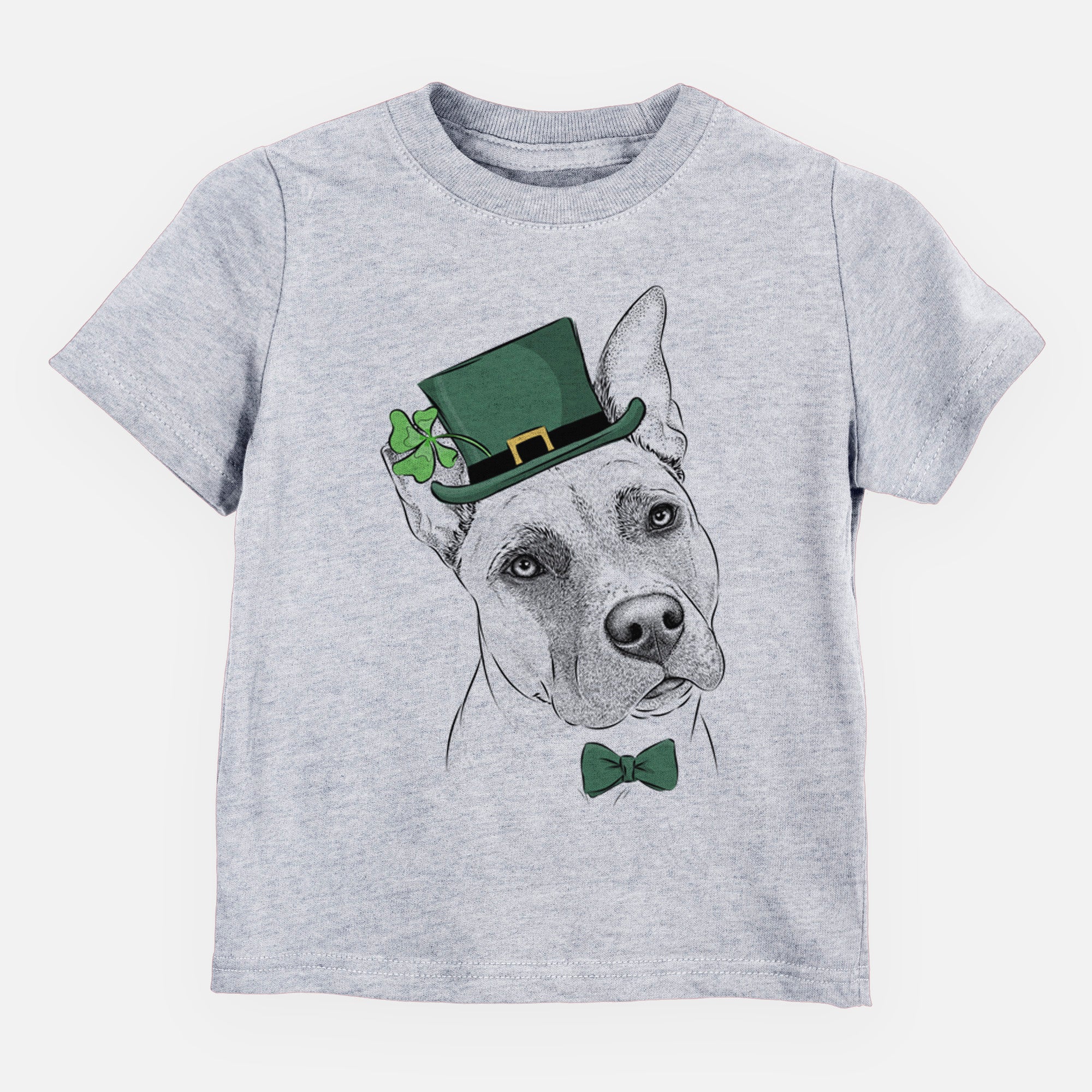 St. Patricks Ivy the Pitbull Mix - Kids/Youth/Toddler Shirt