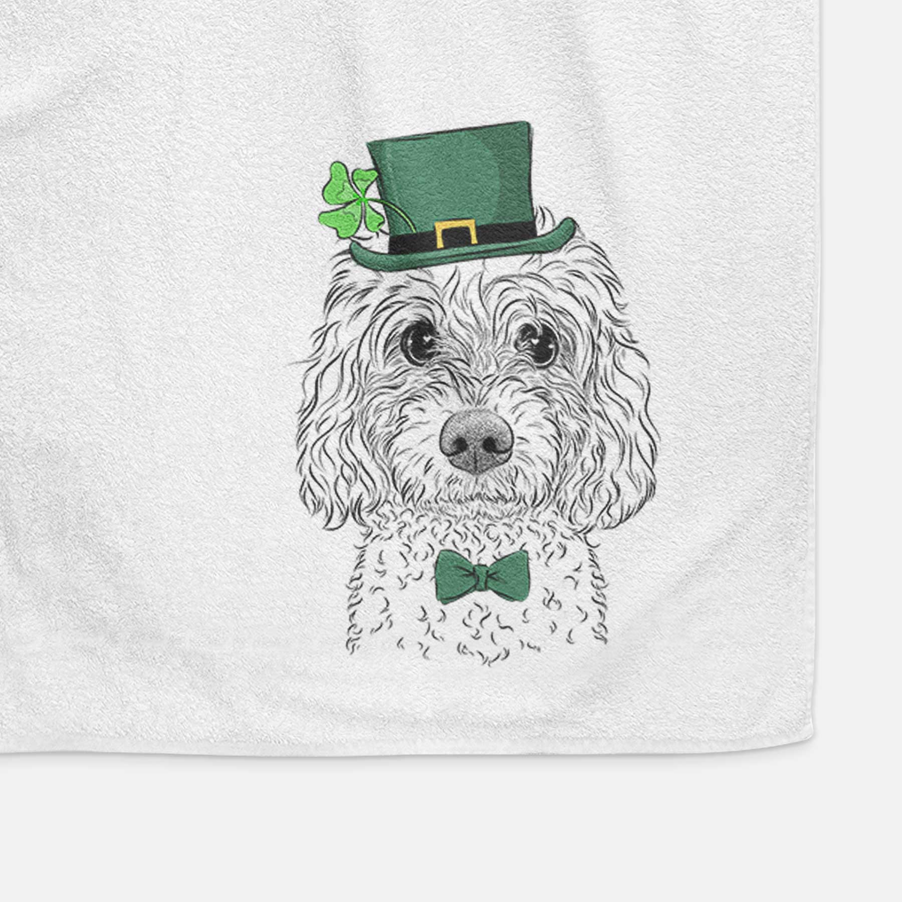 Izzie the Cavachon Decorative Hand Towel