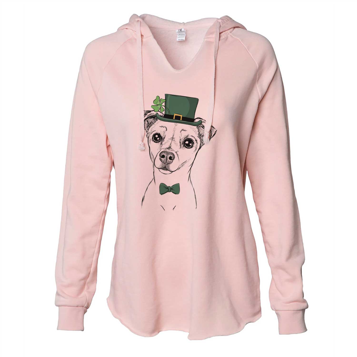 St. Patrick's Izzy the Chiweenie - Cali Wave Hooded Sweatshirt